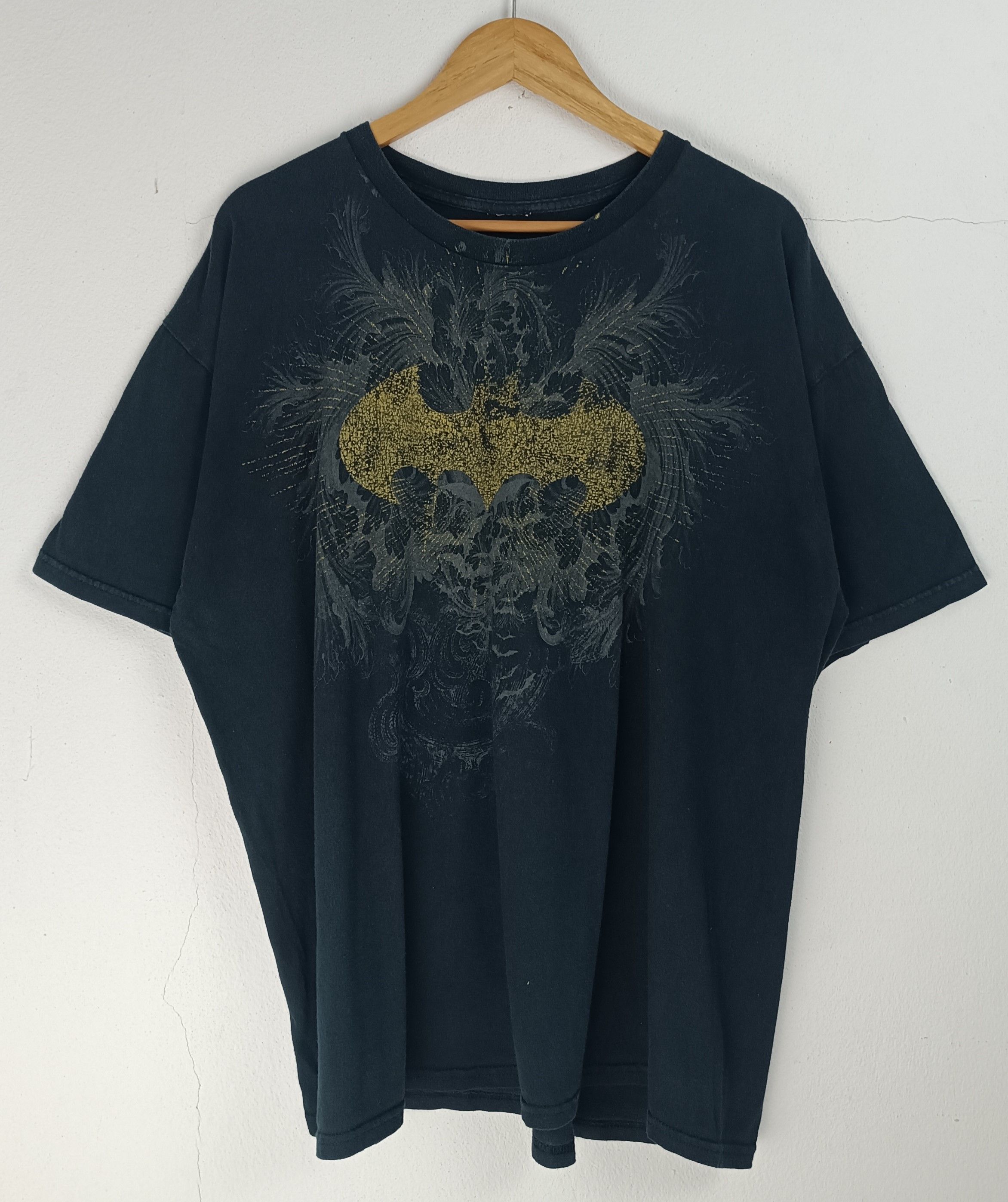 DC Comics VINTAGE Y2K FADED BATMAN AOP DC AFFLICTION DIESEL STYLE TEE Size US XL / EU 56 / 4 - 3 Thumbnail