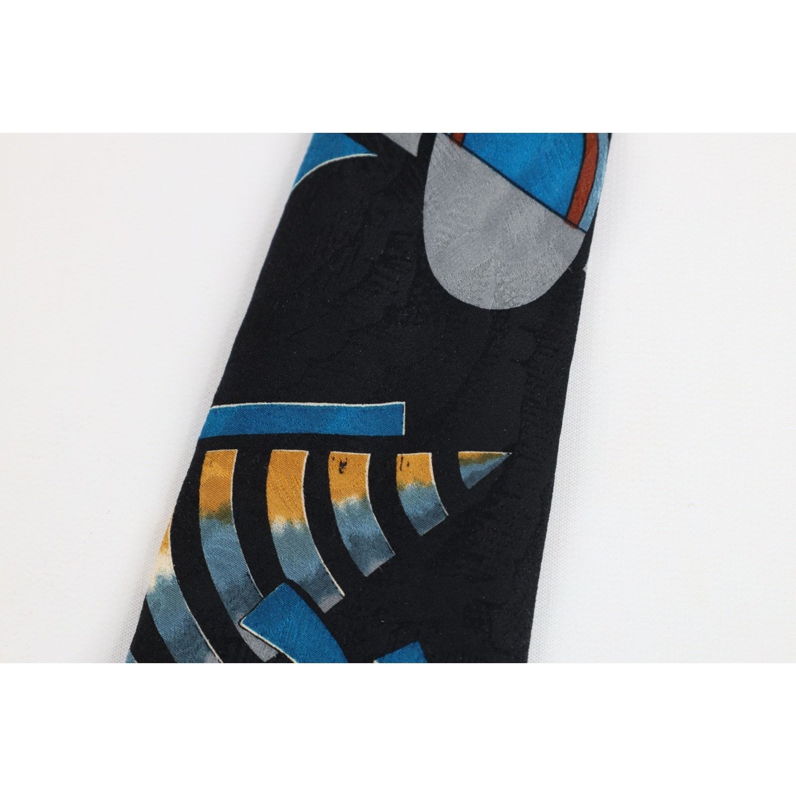 Vintage Vintage 80s 90s Streetwear Abstract Cubist Art Neck Tie Size ONE SIZE - 4 Thumbnail