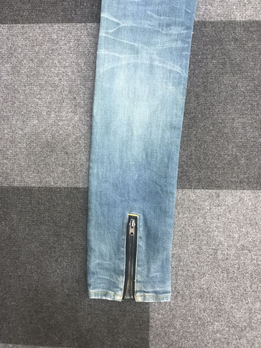 Designer × Japanese Brand RICO Japanese Designer Low Rise Skinny Jeans Size US 32 / EU 48 - 14 Thumbnail