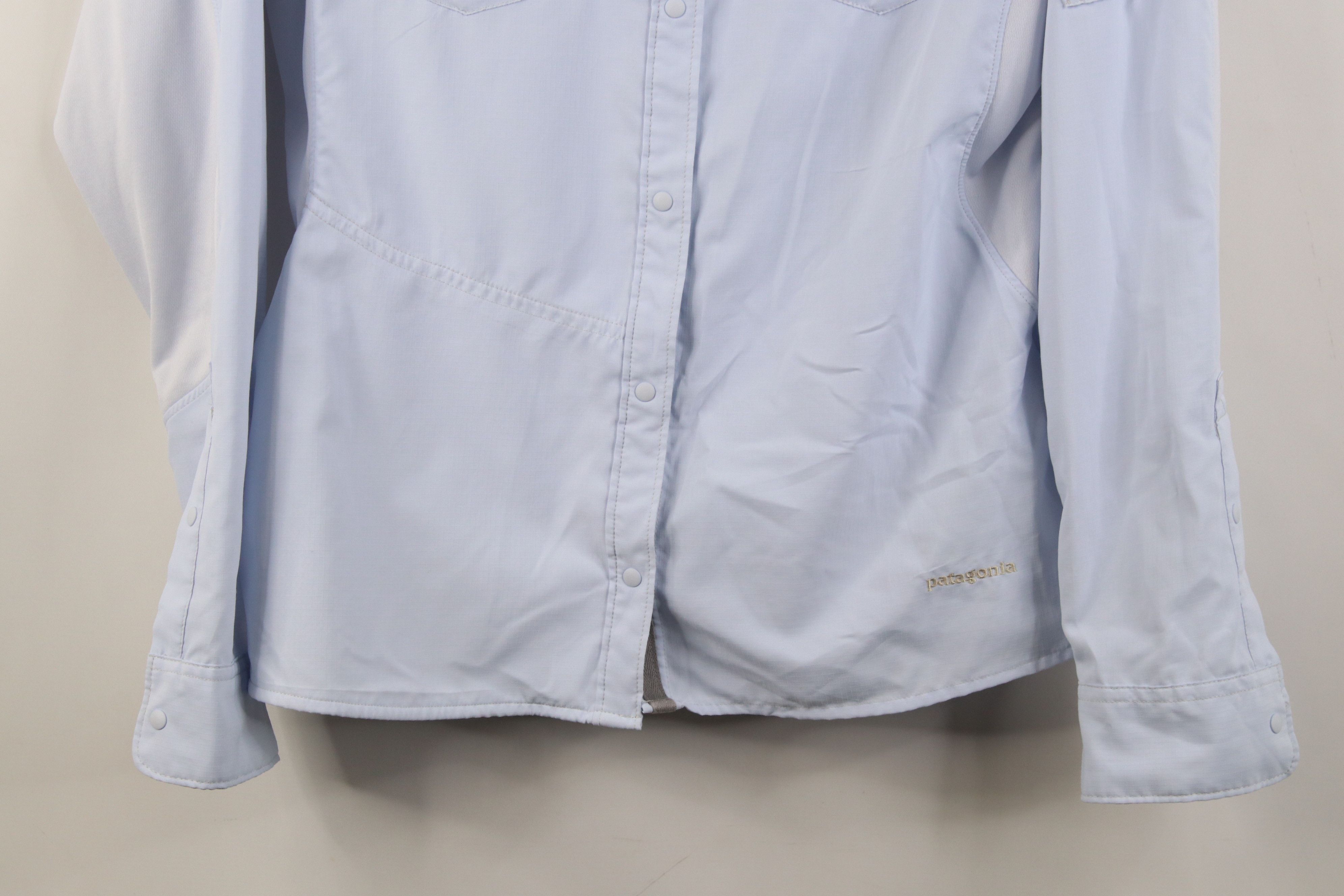 Patagonia Patagonia Sol Patrol Snap Button Collared Shirt Blue Size S / US 4 / IT 40 - 3 Thumbnail