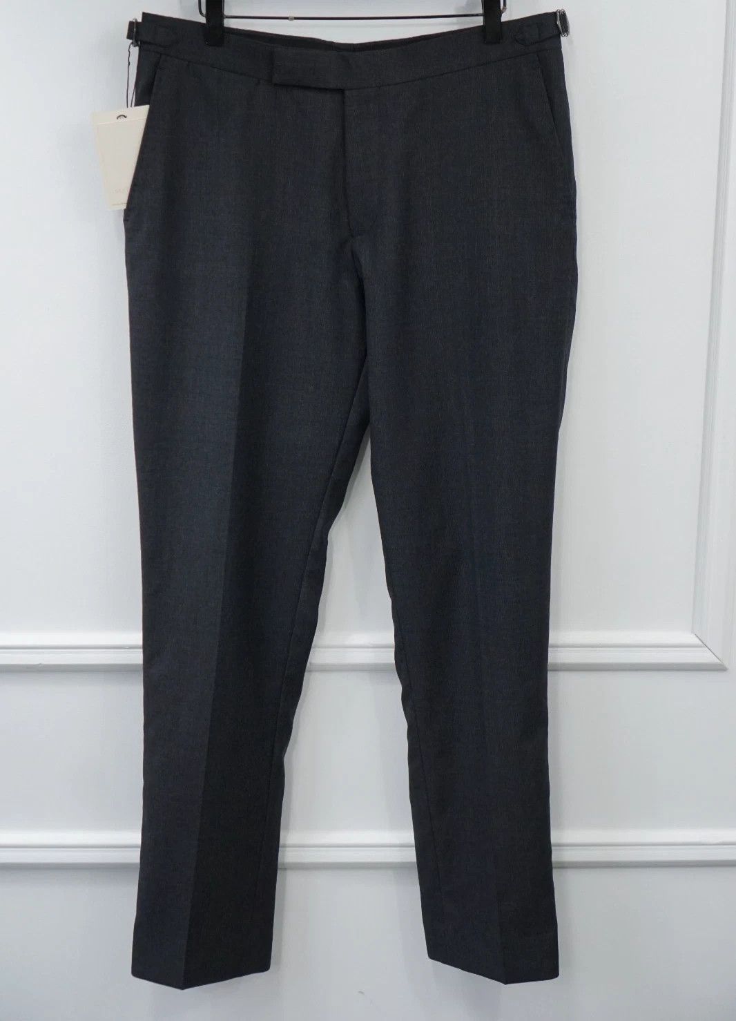 Suitsupply Men Suitsupply Pants Trousers Brescia Grey Slim Fit UK/US38 Size 38R - 1 Thumbnail