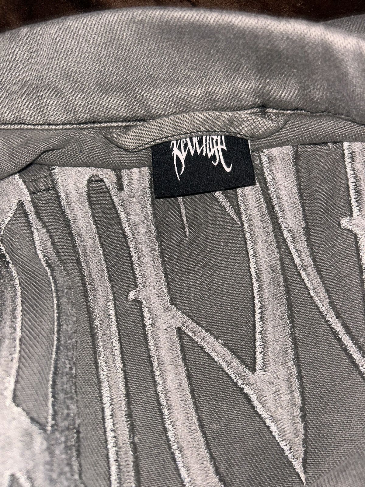 Revenge Revenge Grey Denim Jacket Size US S / EU 44-46 / 1 - 5 Thumbnail