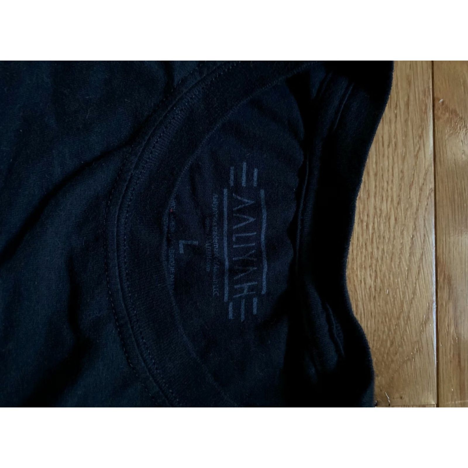 Ripple Junction VINTAGE Ripple Junction Aaliyah Kani Fly Portrait T Shirt RIP Rare Adult L Mens Black Size US L / EU 52-54 / 3 - 4 Thumbnail