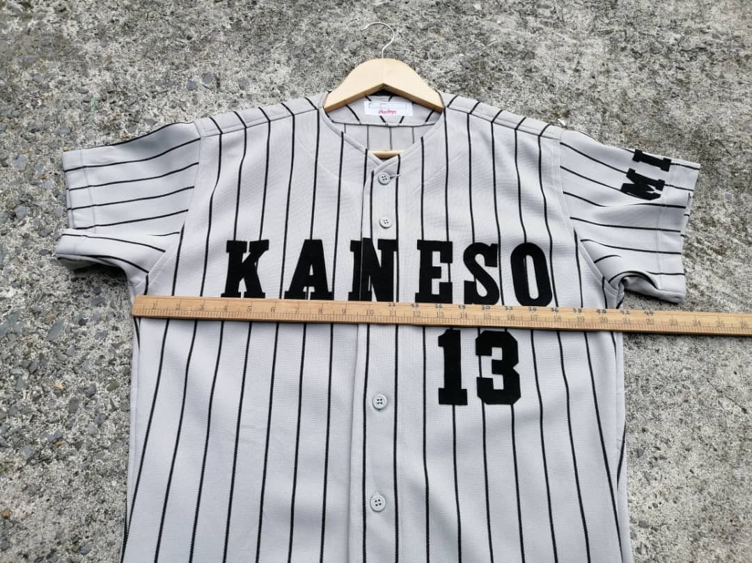 Asics × Japanese Brand Rawlings by Asics Kaneso 13 Japan Baseball Jersey Size US M / EU 48-50 / 2 - 3 Thumbnail