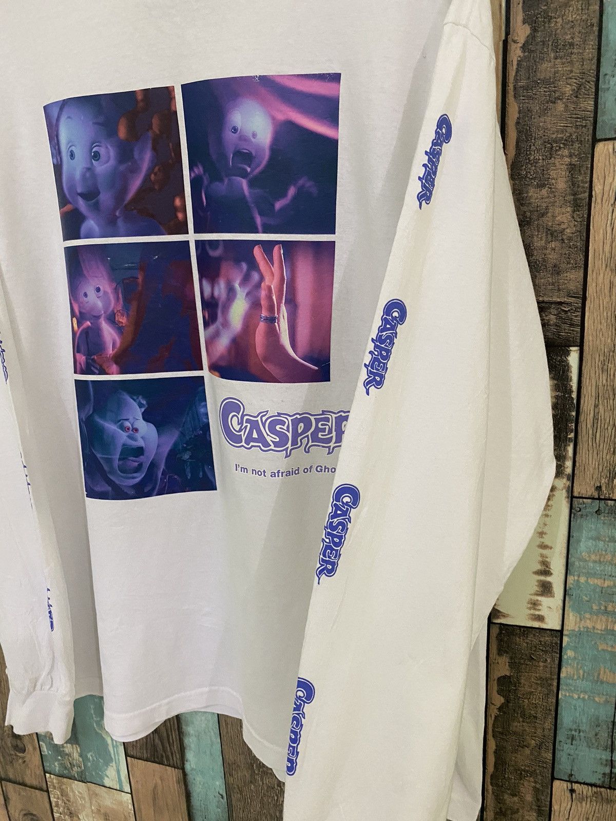 Cartoon Network × Japanese Brand Rare🔥 Casper X Milkboy L/S Tee Size US XL / EU 56 / 4 - 3 Thumbnail