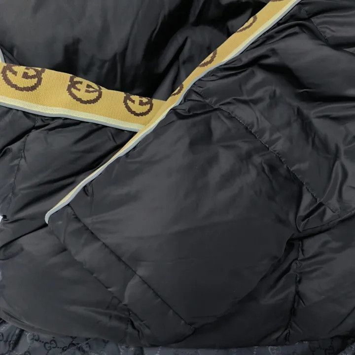 Gucci Gucci Black Puffer Jacket with Print-2507 Size US L / EU 52-54 / 3 - 9 Thumbnail