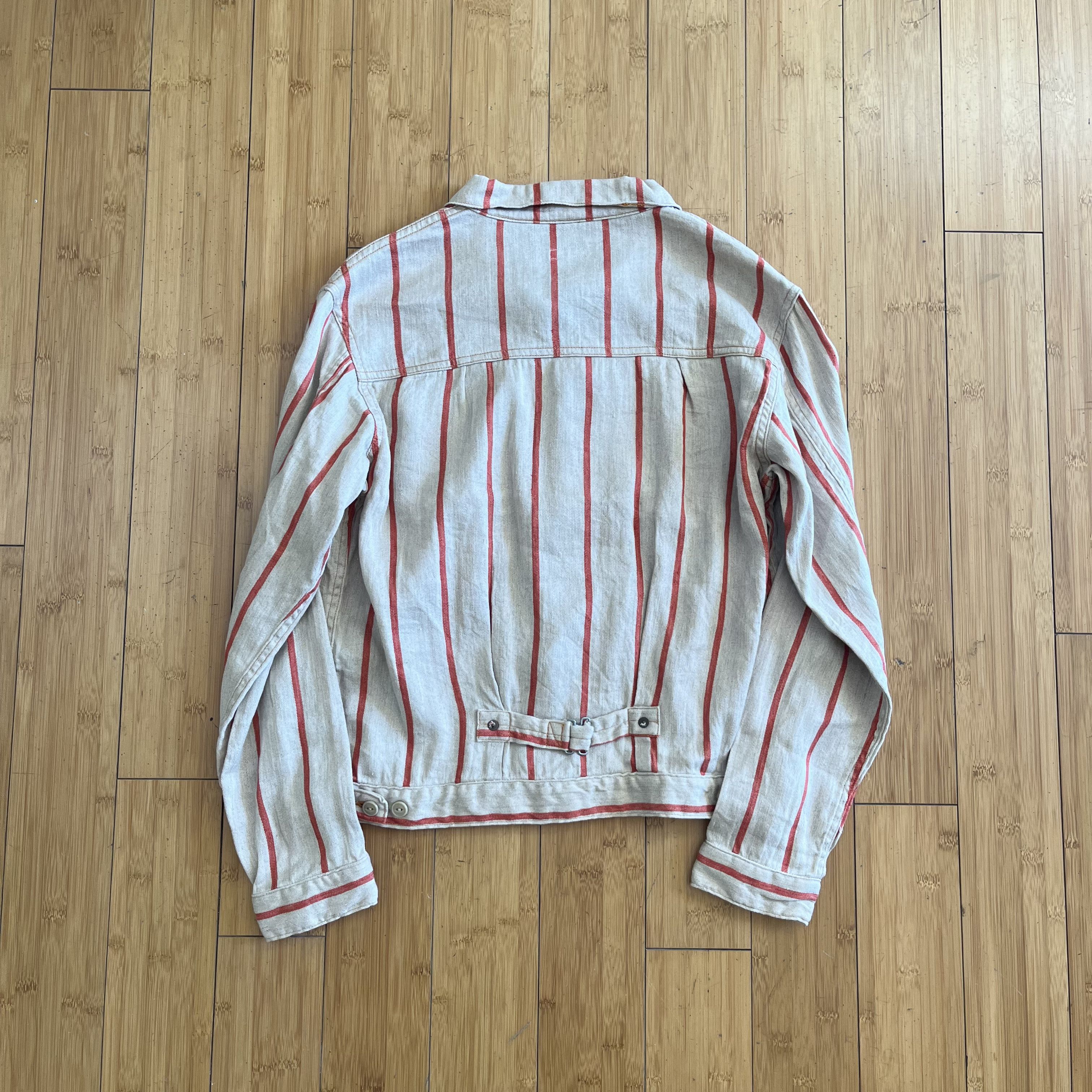 Kapital Kapital Striped Linen Jacket Size US S / EU 44-46 / 1 - 5 Thumbnail