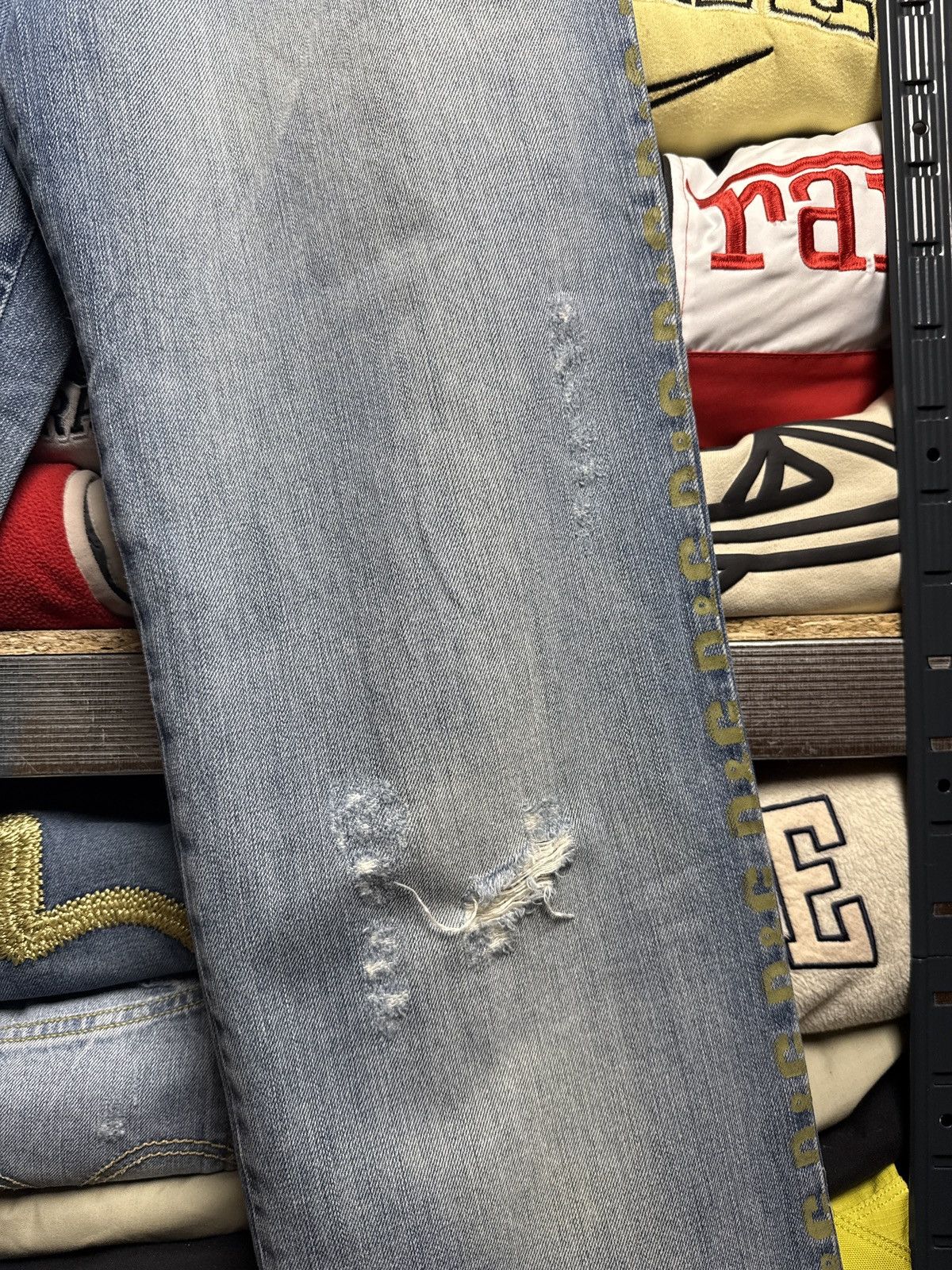Dolce & Gabbana Dolce & Gabanna Logo Jeans Size US 34 / EU 50 - 8 Thumbnail