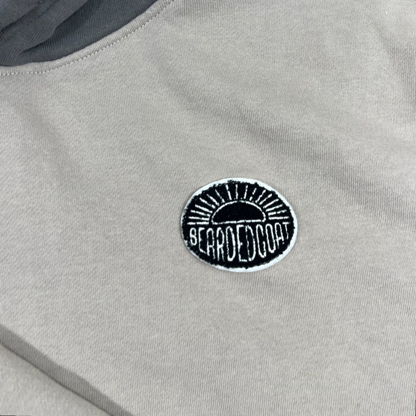 Vintage Bearded Goat Mens Hoodie Two Tone Pockets Gray XXL Pullover Cotton Blend Shirt? Size US XXL / EU 58 / 5 - 5 Thumbnail