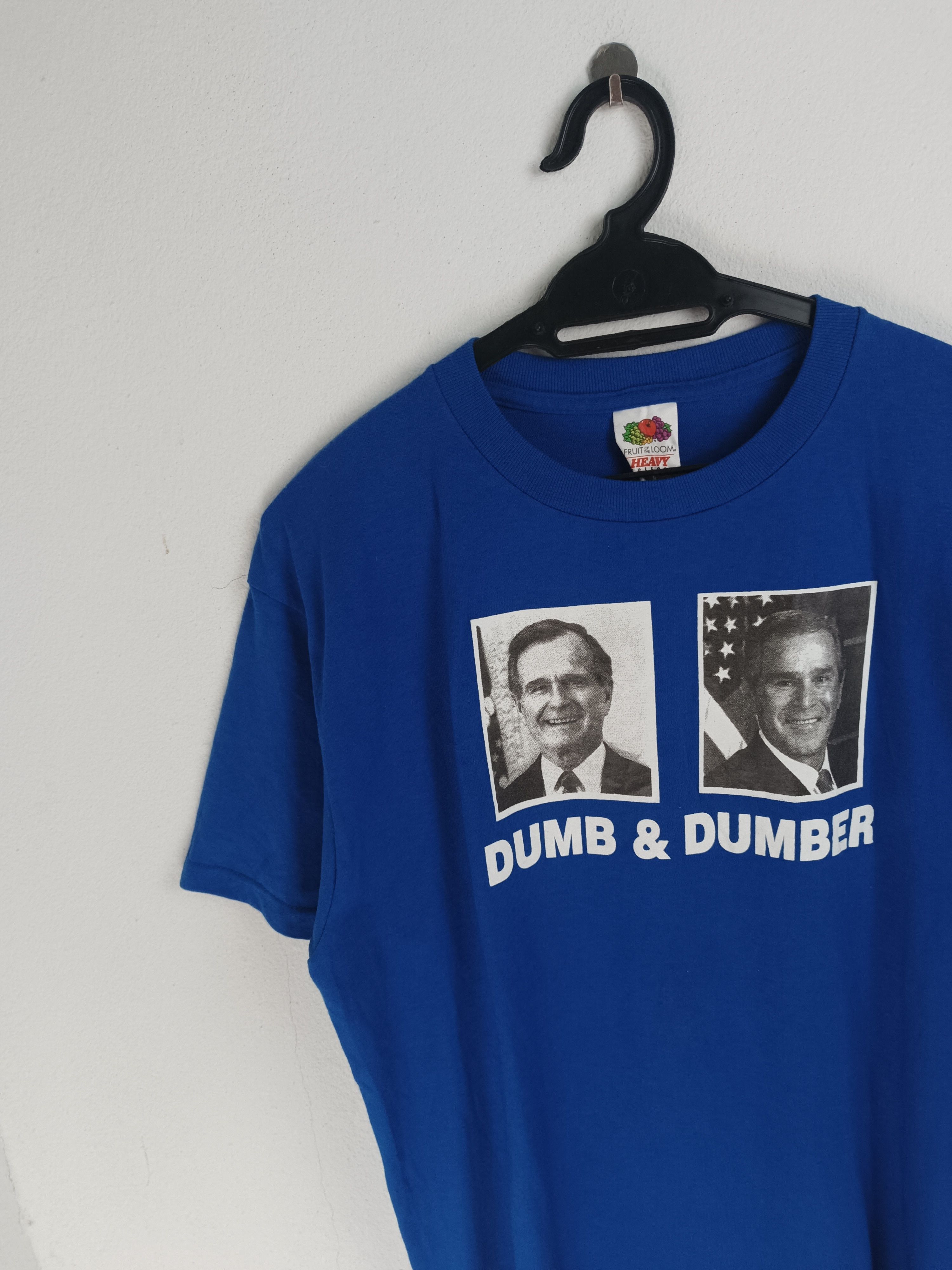 Vintage VINTAGE 2004 DUMB AND DUMBER GEORGE W BUSH USA PRESIDENT NOS Size US M / EU 48-50 / 2 - 5 Thumbnail