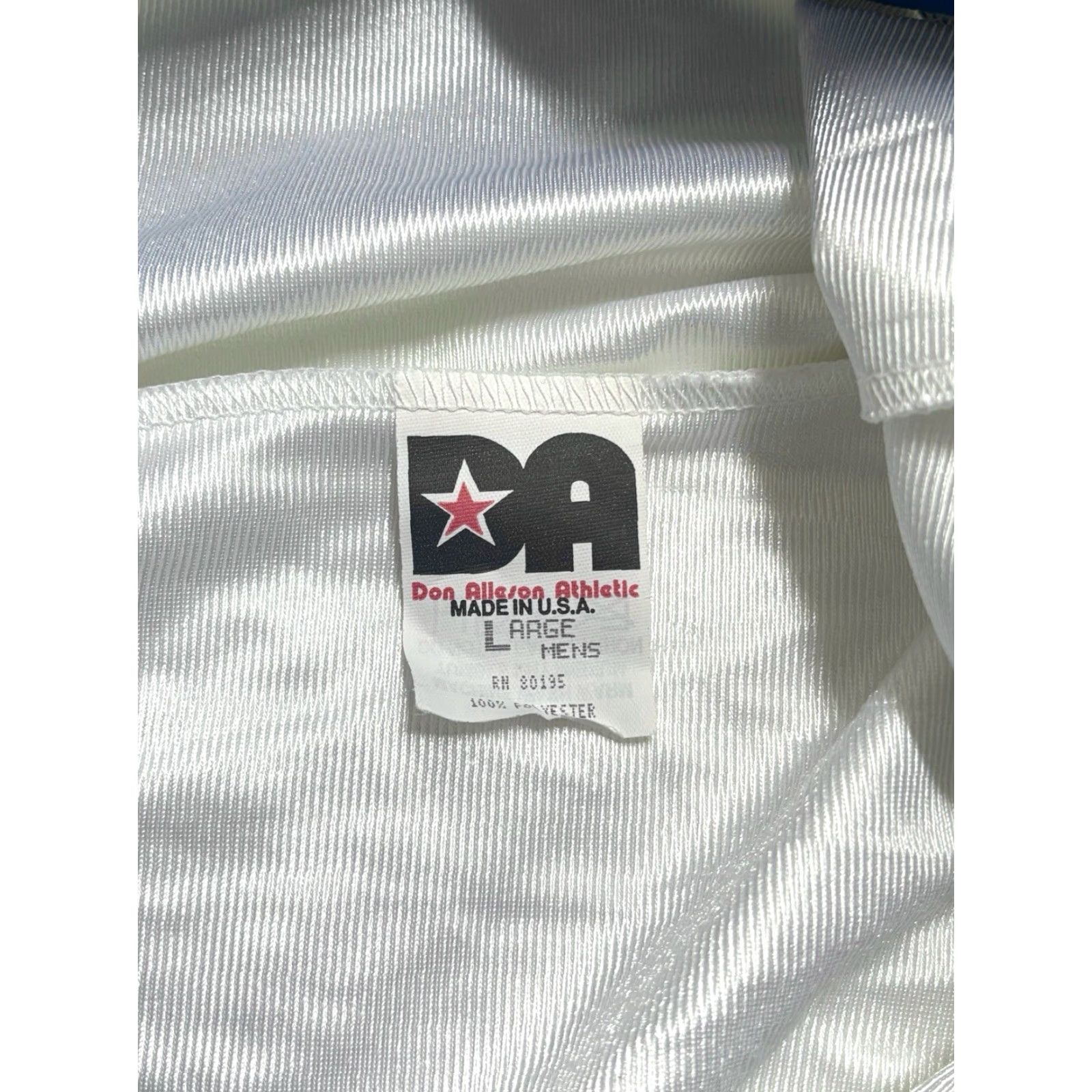 Vintage vintage don alleson basketball shorts mens L white 90s USA deadstock NWOT athletic drawstring waist 6” inseam Made in USA Womens? Wait. End. Size US 33 - 4 Thumbnail