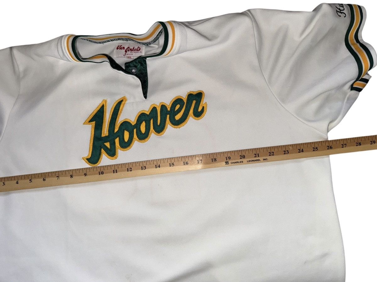 Vintage VTG 90s Made in USA HOOVER jersey in green and yellow sz 2xl Size US XXL / EU 58 / 5 - 8 Thumbnail