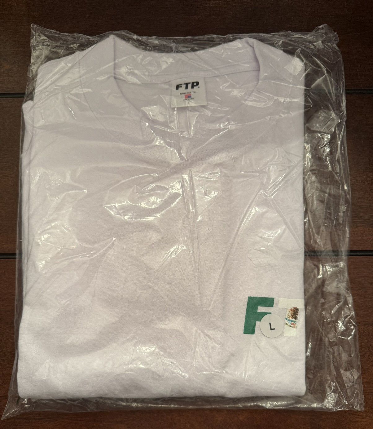 FTP Mexican Flag Logo Tee White Lサイズ FTP Mexican Flag Logo Tee White Size: L Brand New