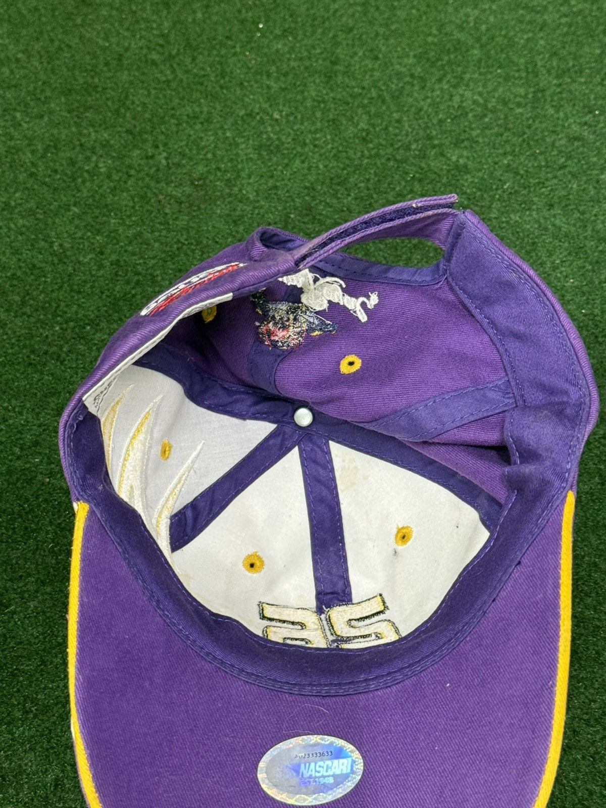 NASCAR Crown Royal James McMurray Roush Racing Hat Size ONE SIZE - 5 Thumbnail