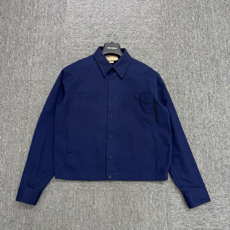 Gucci Gucci Blue Denim Jacket Size US XXL / EU 58 / 5 - 1 Thumbnail