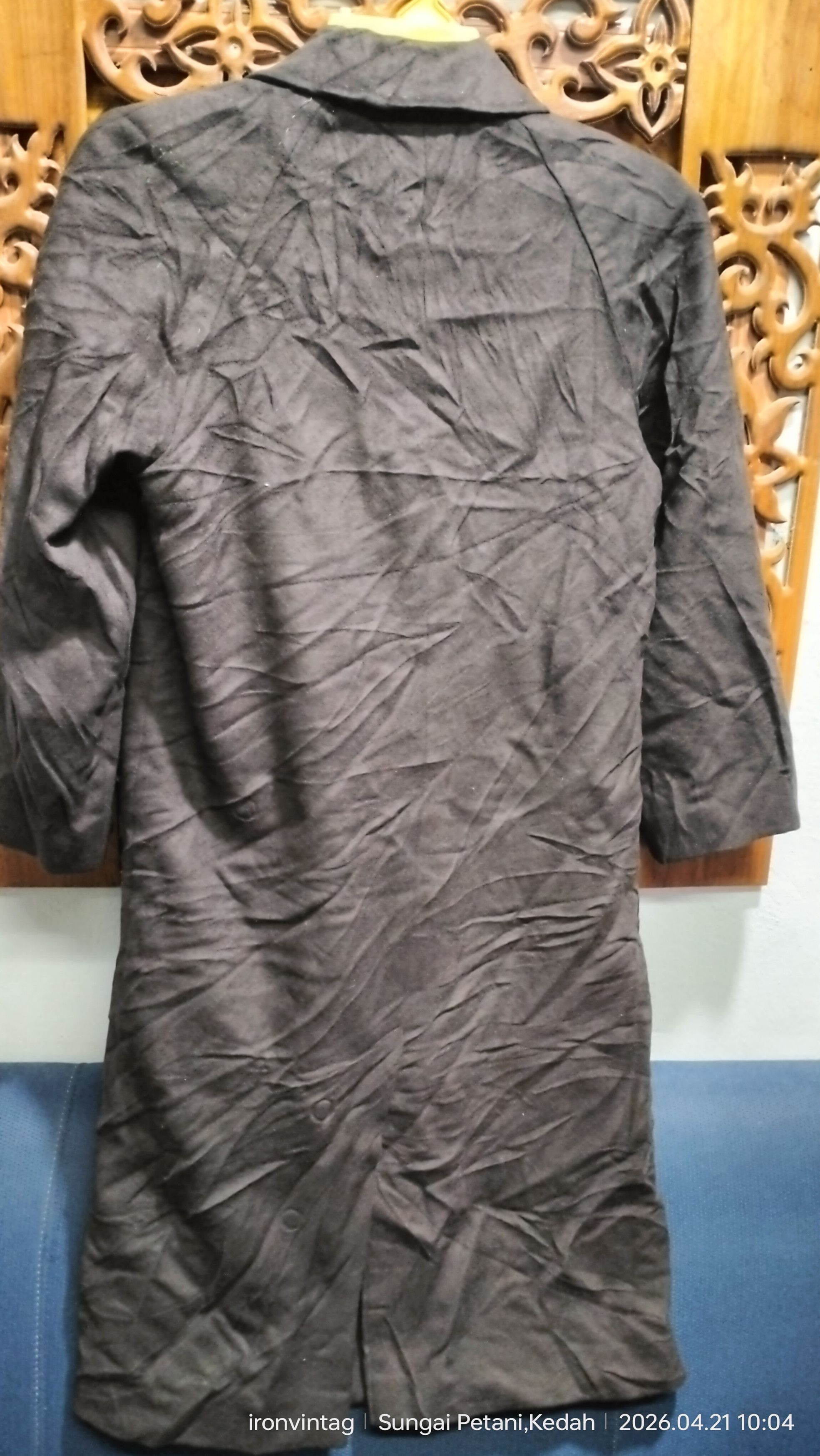 Calvin Klein Vintage Calvin Klein Long Coat Ultimate Merino Size US L / EU 52-54 / 3 - 4 Thumbnail