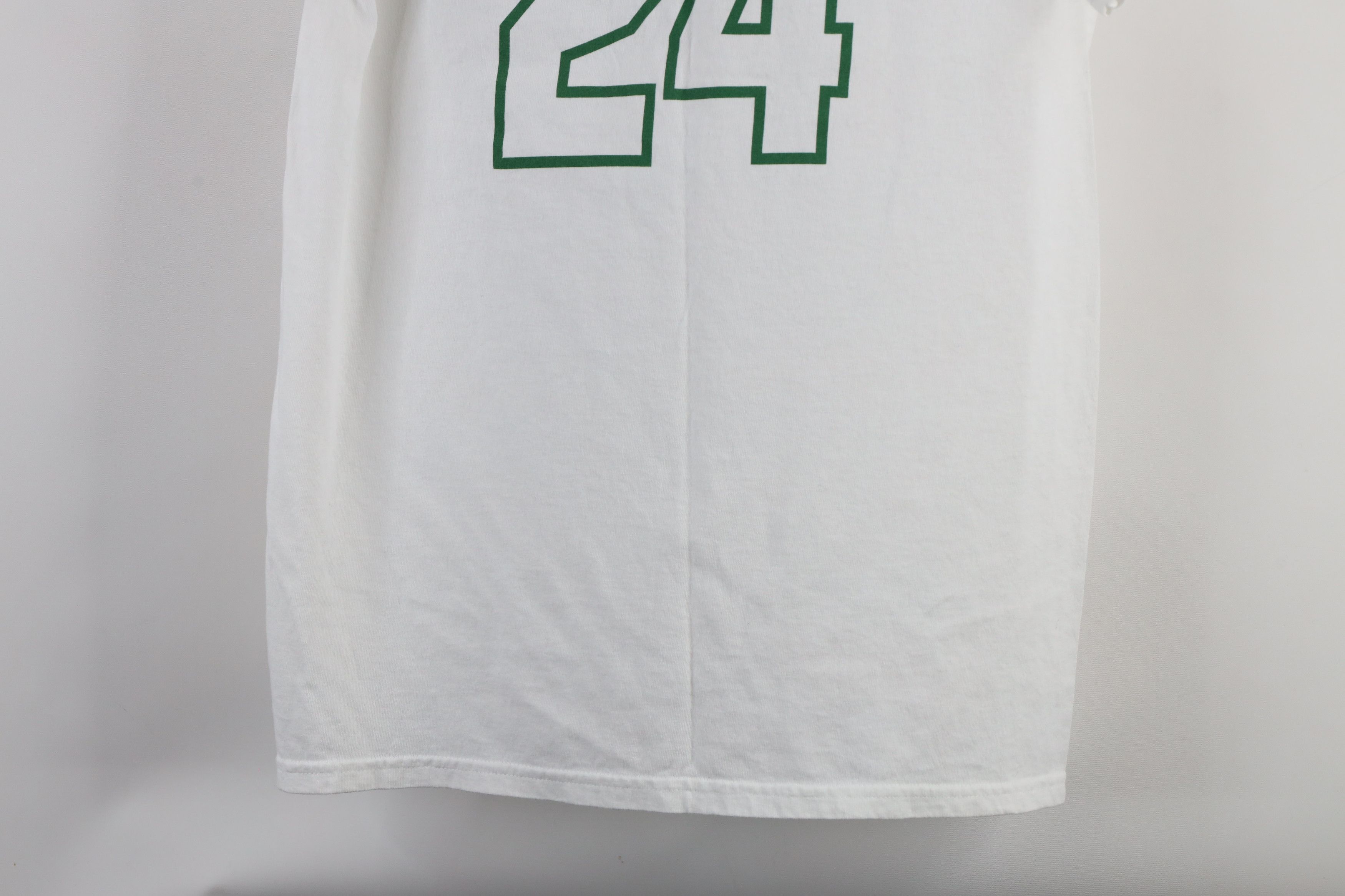 Vintage George Gervin Eastern Michigan University Basketball T-Shirt Size US M / EU 48-50 / 2 - 10 Thumbnail