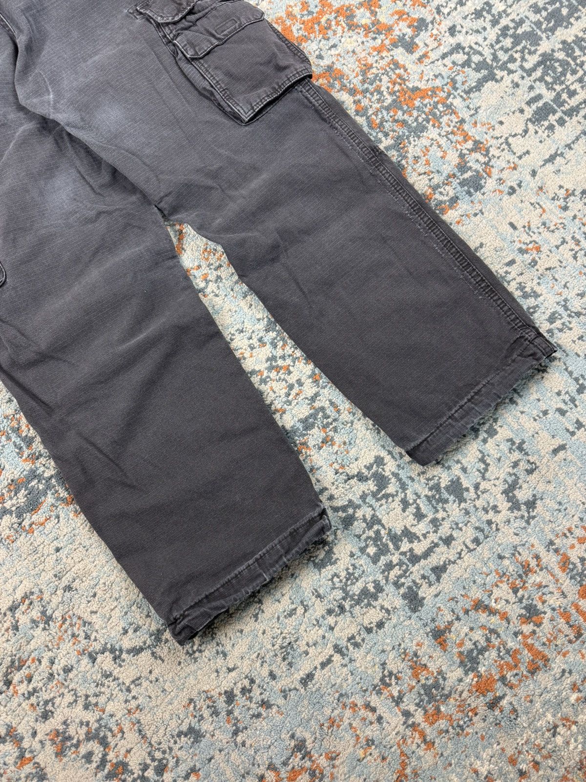 Dickies × Vintage Vintage 90s Dickies ripstop baggy cargo workwear pants faded Size US 26 / EU 42 - 8 Thumbnail