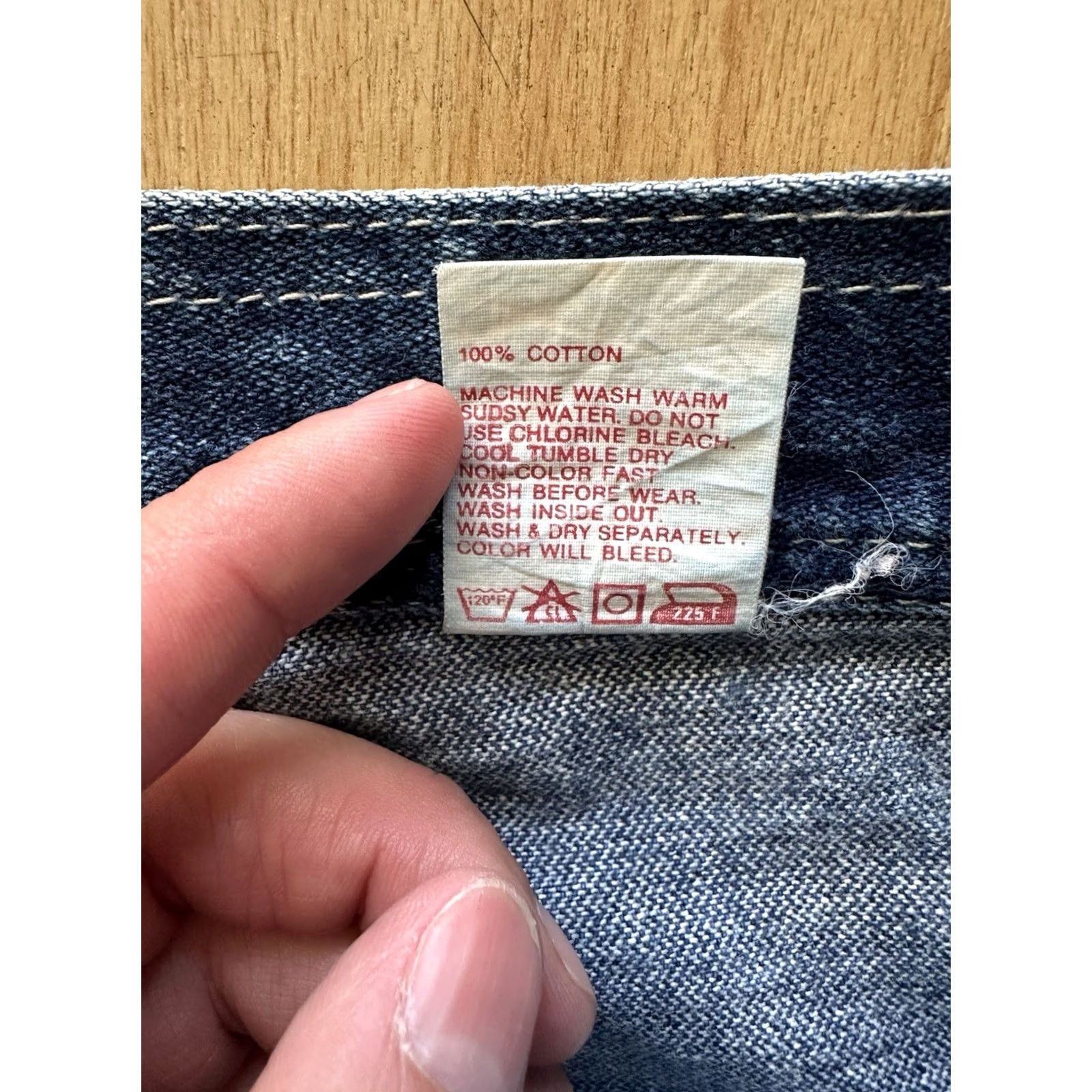 Jordache VINTAGE Jordache Jeans Blue Regular 36 Waist 26.5 Inseam 28.5 Inseam 80s Horse Head Logo Mens Womens Girls Boys Size 25" / US 0 / IT 36 - 6 Thumbnail