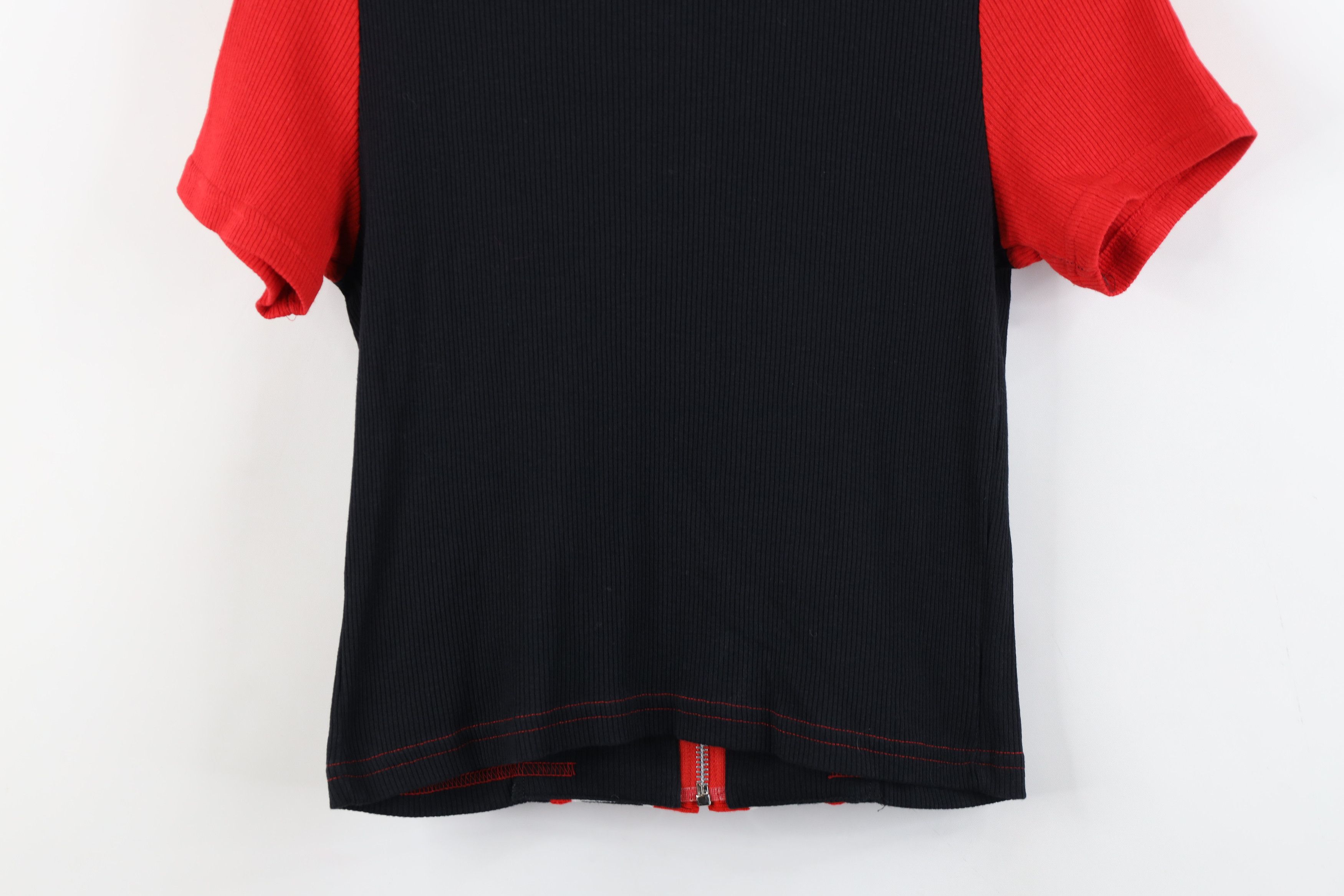 Vintage Vintage 90s Streetwear Panel Knit Full Zip Polo Babydoll USA Size M / US 6-8 / IT 42-44 - 12 Thumbnail