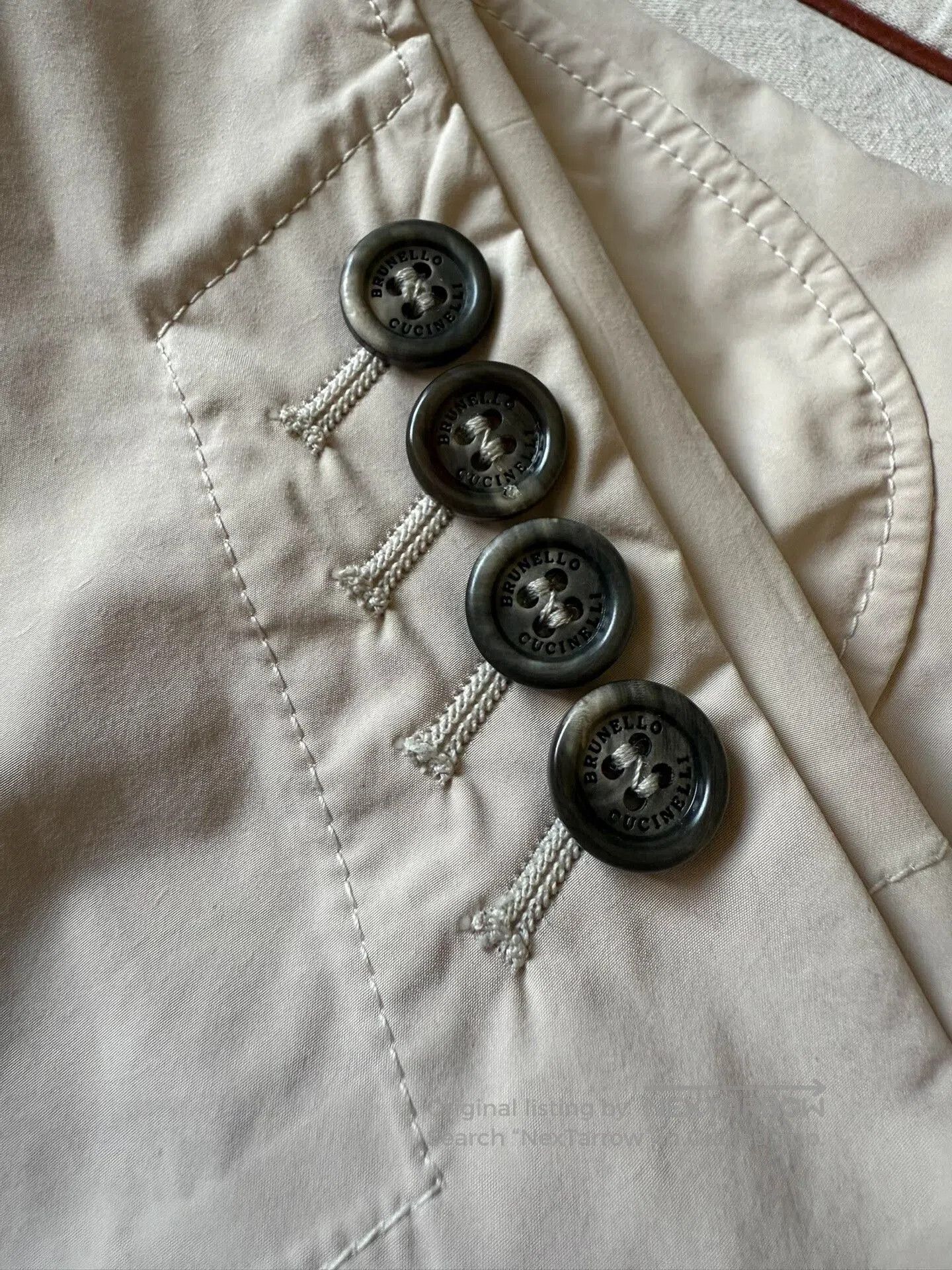 Brunello Cucinelli Brunello Cucinelli Beige Jacket Spring/Summer. Size US M / EU 48-50 / 2 - 4 Thumbnail