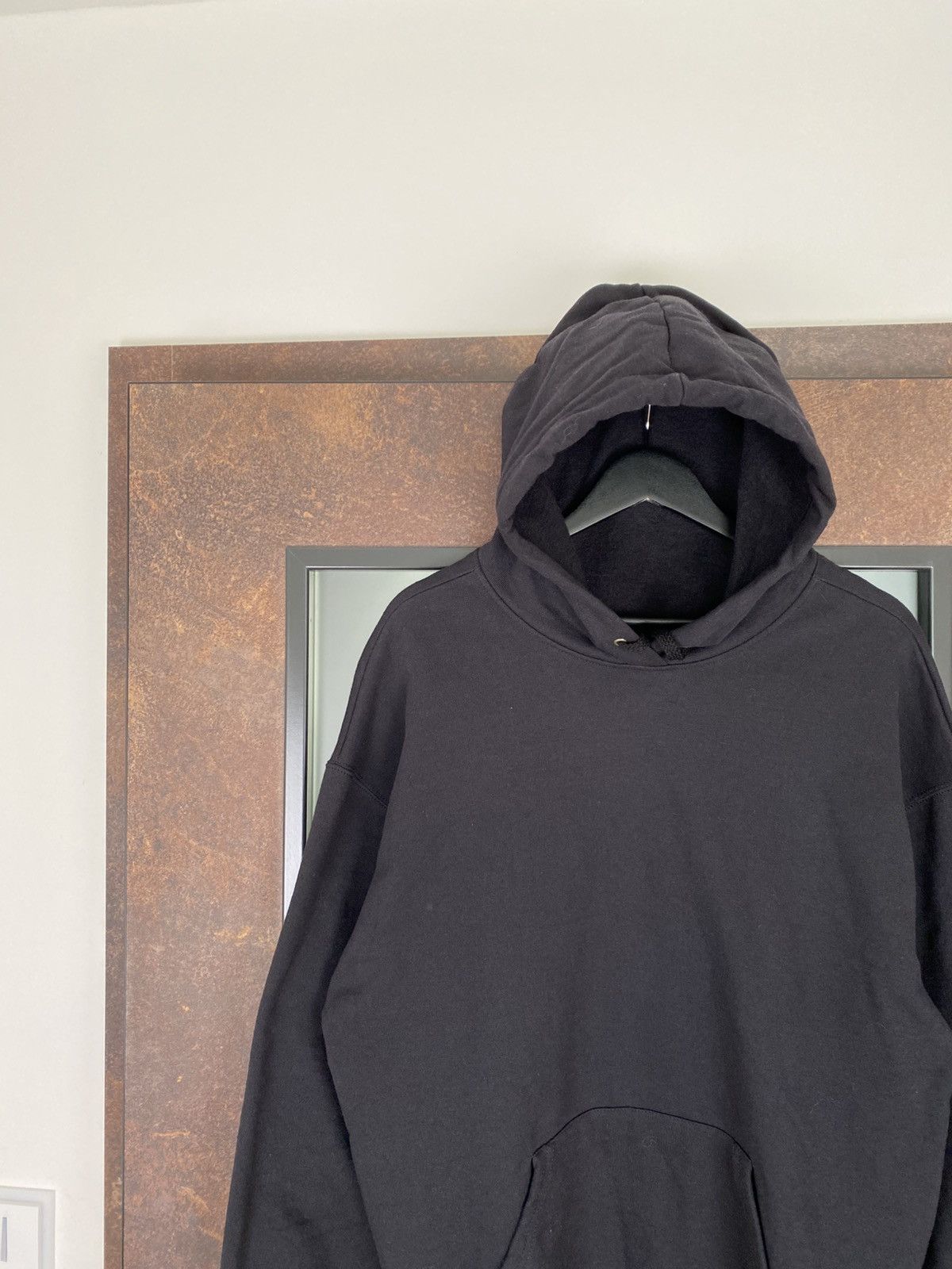 Fruit Of The Loom Black oversized hoodie Size US L / EU 52-54 / 3 - 3 Thumbnail