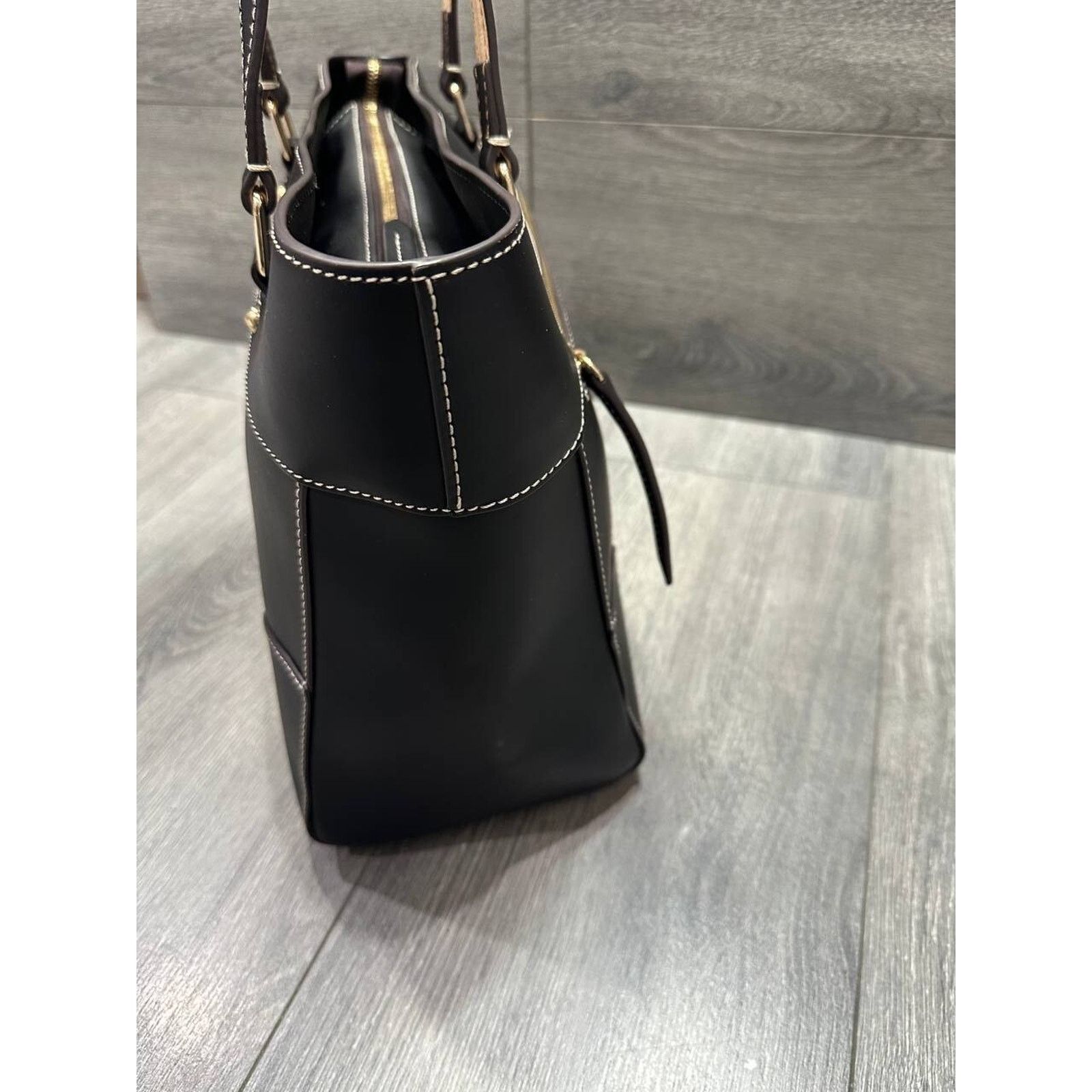 Dooney & Bourke Dooney & Bourke Beacon Zip Top Large Tote Black bag B000537 Size ONE SIZE - 8 Thumbnail