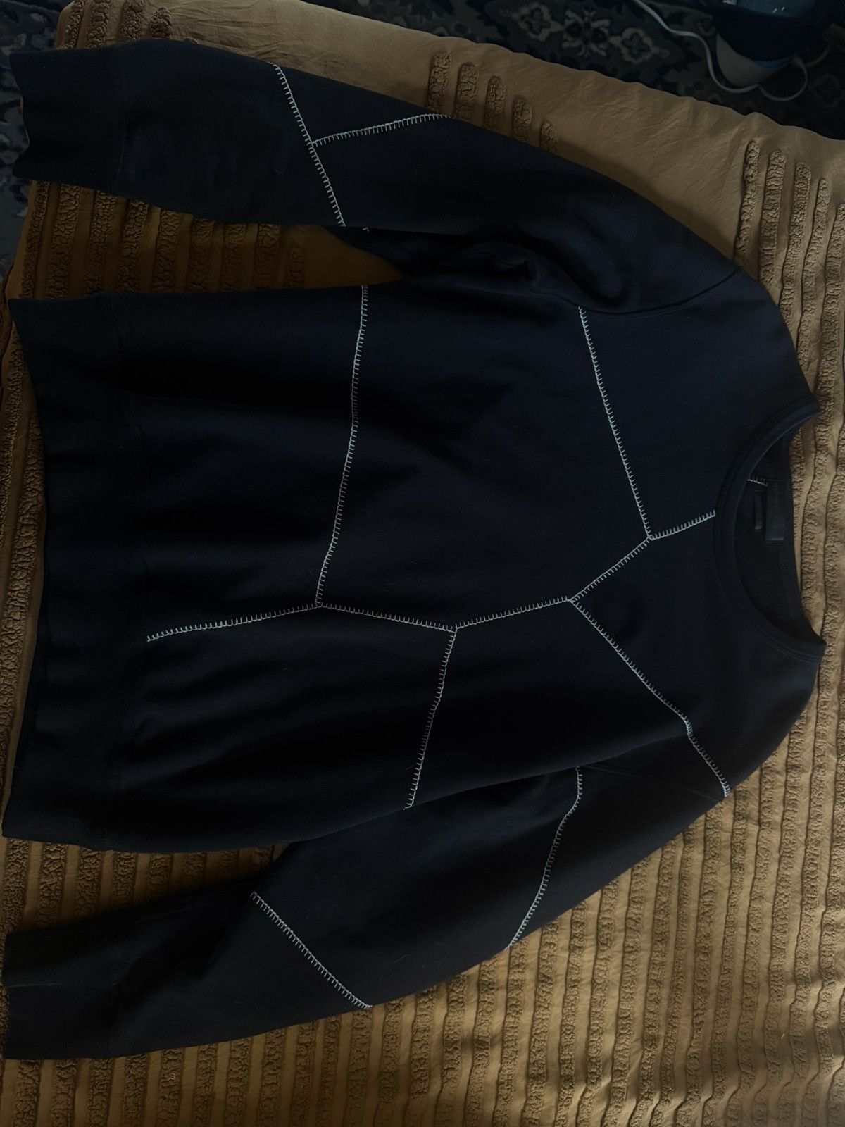 Alexander McQueen Rare Alexander McQueen Stitched Sweater Size US L / EU 52-54 / 3 - 3 Thumbnail