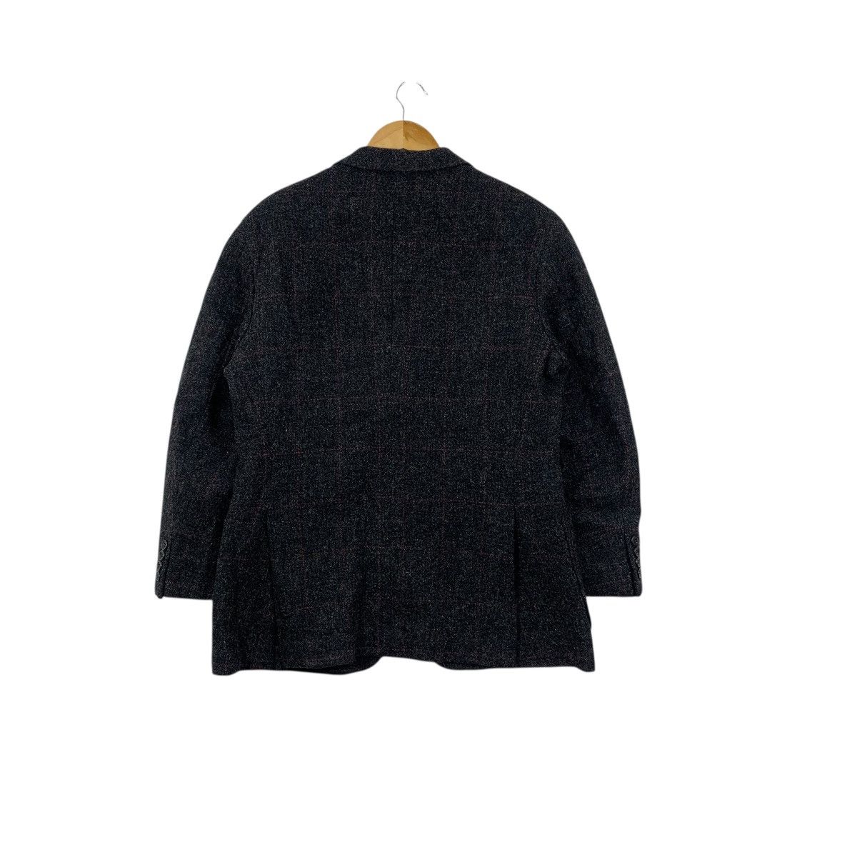 Harris Tweed Vintage HARRIS TWEED Hand Woven Pure Wool Blazer Plaids Size M / US 6-8 / IT 42-44 - 8 Thumbnail
