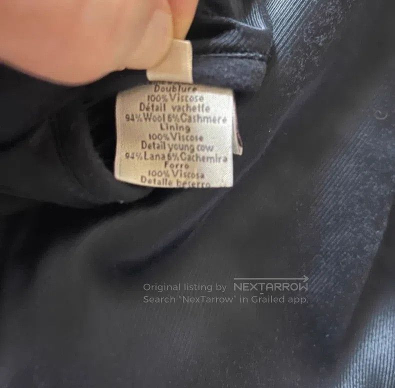 Hermes Hermes Pure cashmere coat, fur integrated style Size US L / EU 52-54 / 3 - 7 Thumbnail