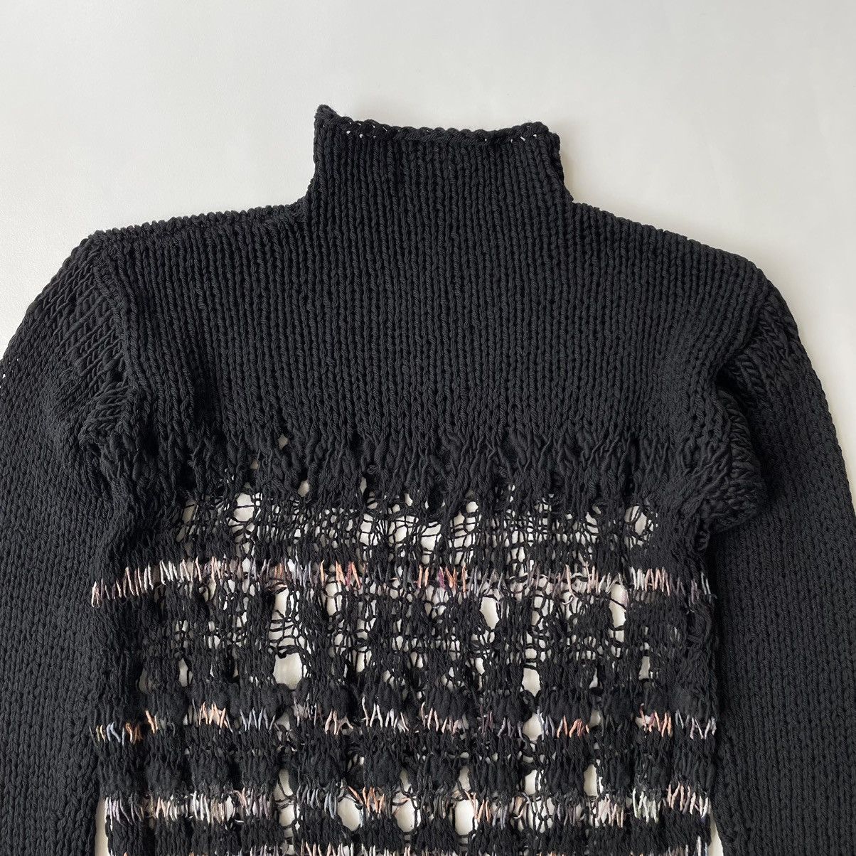 Dries Van Noten Candy Cobweb Knit Punk Sweater Size S / US 4 / IT 40 - 14 Thumbnail