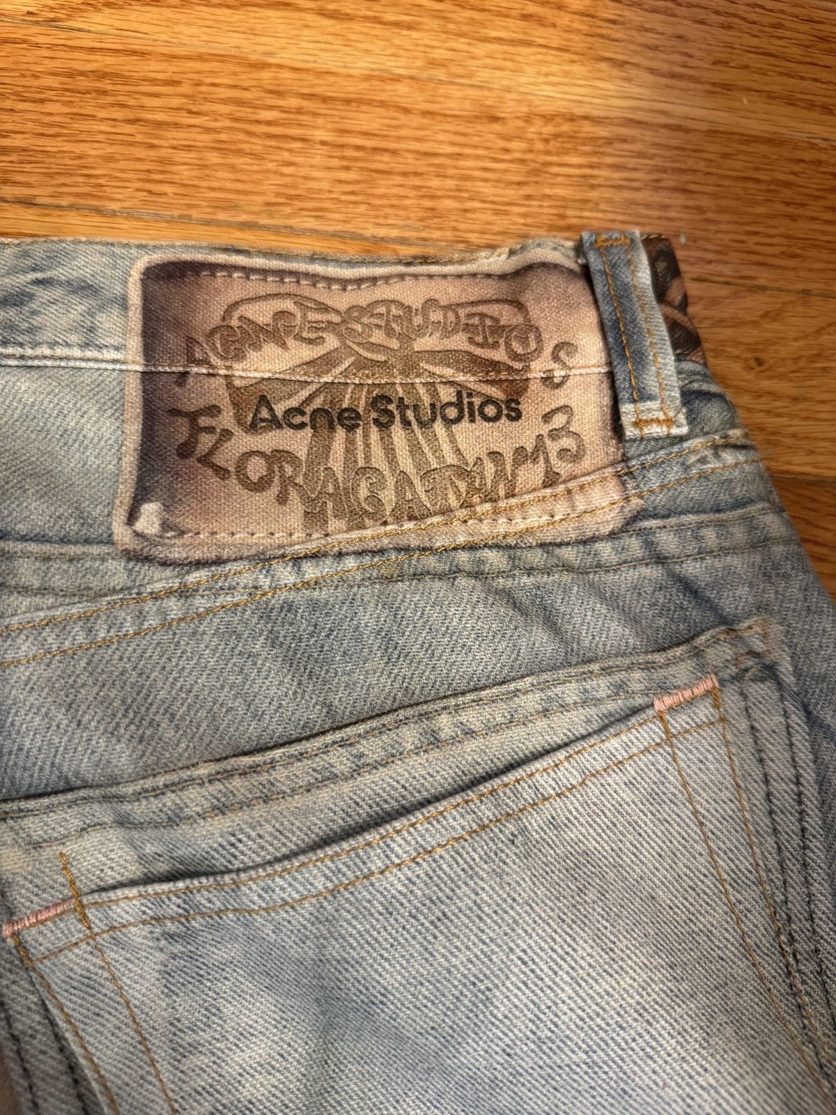 Acne Studios Acne Studios 3-D printed jeans Size US 32 / EU 48 - 5 Thumbnail
