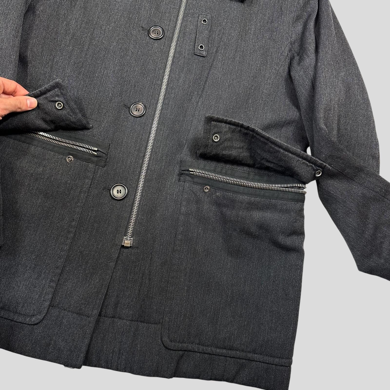 Prada Prada Sport 00’s Technical Wool Sherpa Collar Overcoat - L Size US L / EU 52-54 / 3 - 11 Thumbnail