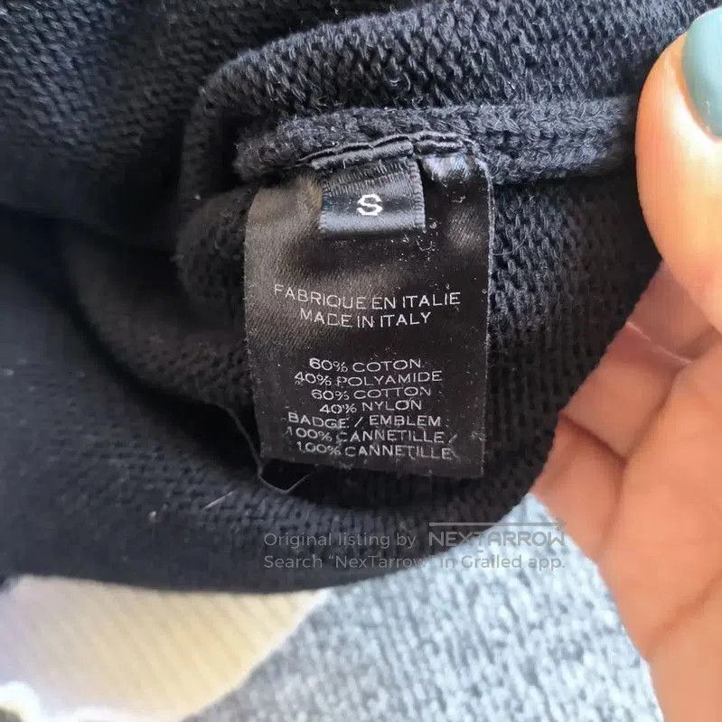Balmain Balmain Men's Black Cotton Blended Sweatshirt . Size US S / EU 44-46 / 1 - 5 Thumbnail