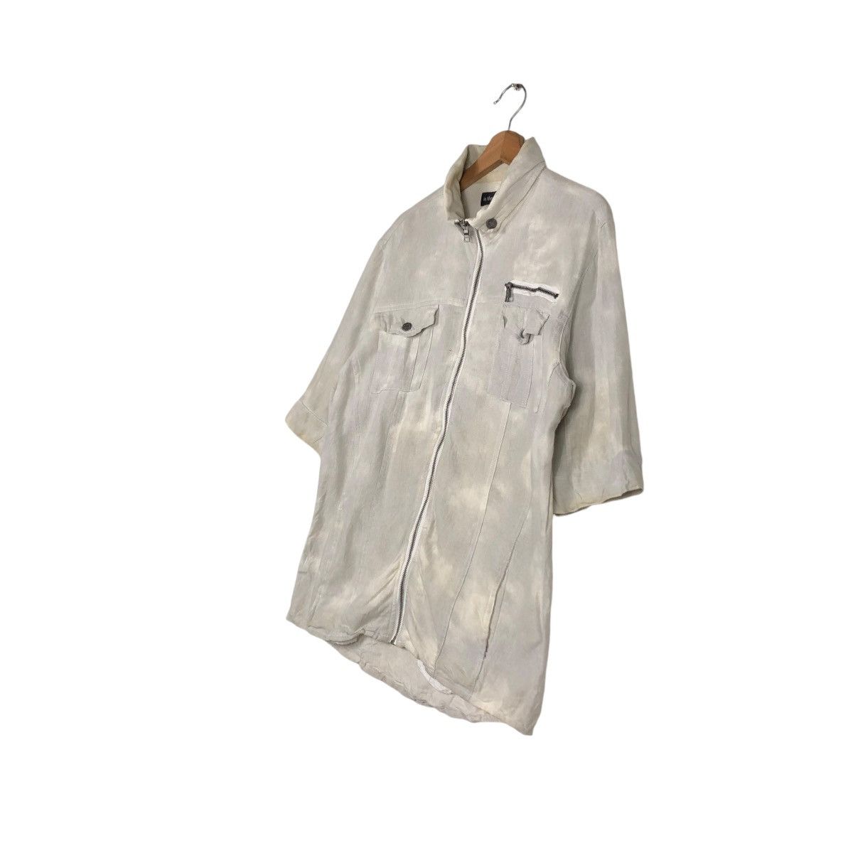 In The Attic 🔥VINTAGE ACID WASH DESIGN SHORT SLEEVE JACKET IN THE ATTIC Size US L / EU 52-54 / 3 - 2 Thumbnail