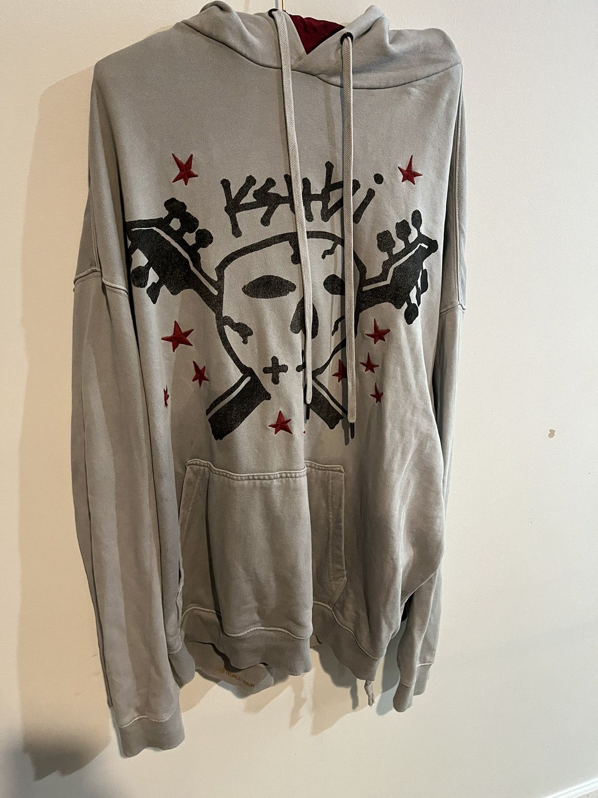 image of Ksubi Rockstar Hoodie Grey/gray, Men's (Size 2XL)