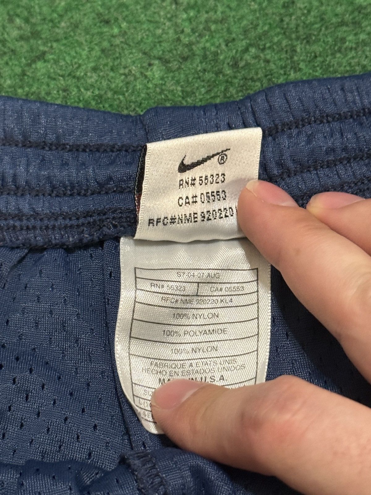 Nike Nike Vintage 90s Blue 6” Youth Large 14-16 24 Waist Shorts Size 24" / US 00 / IT 34 - 3 Thumbnail