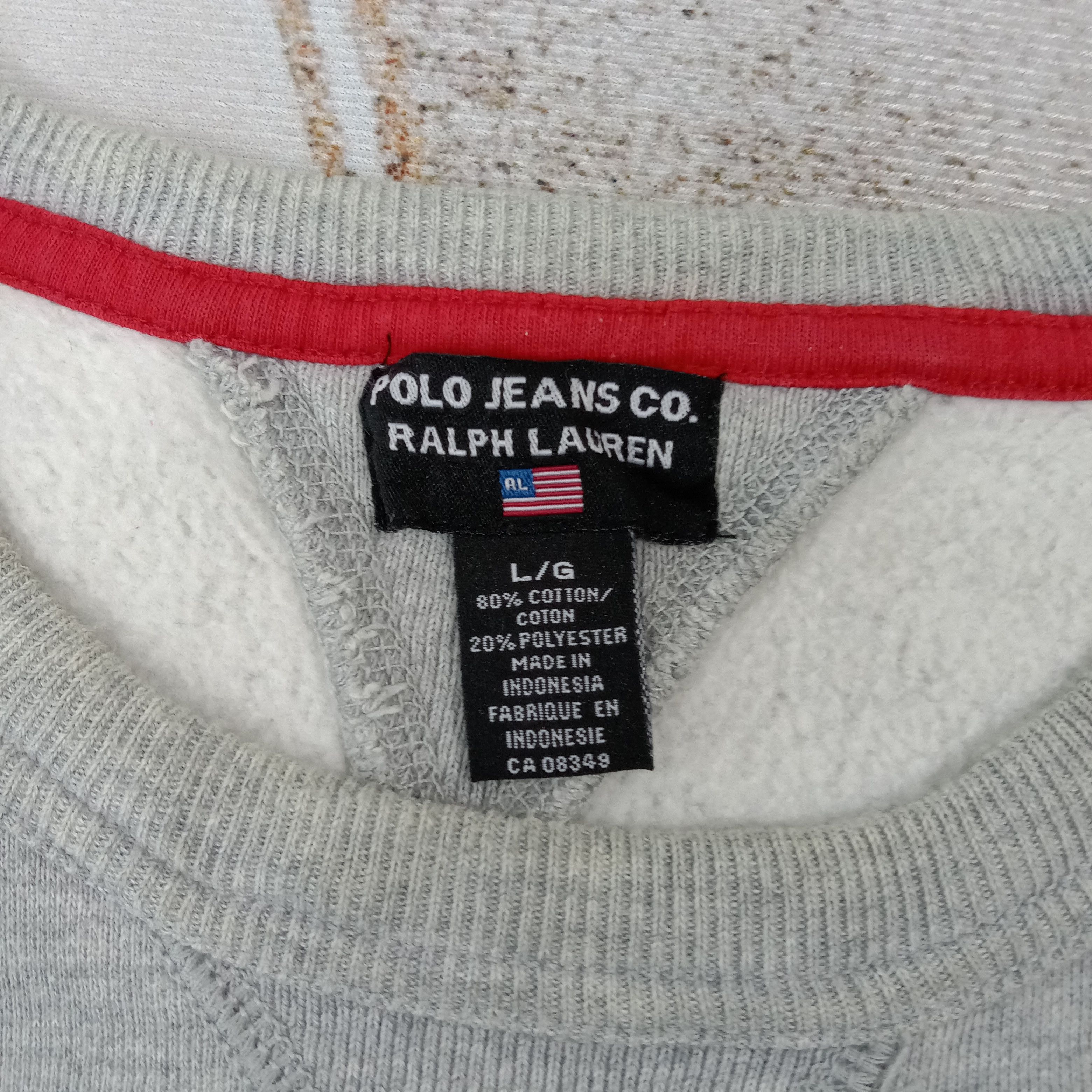 Polo Ralph Lauren Polo Jeans Co. Ralph Lauren Sweatshirt C266N9 Size US XL / EU 56 / 4 - 3 Thumbnail