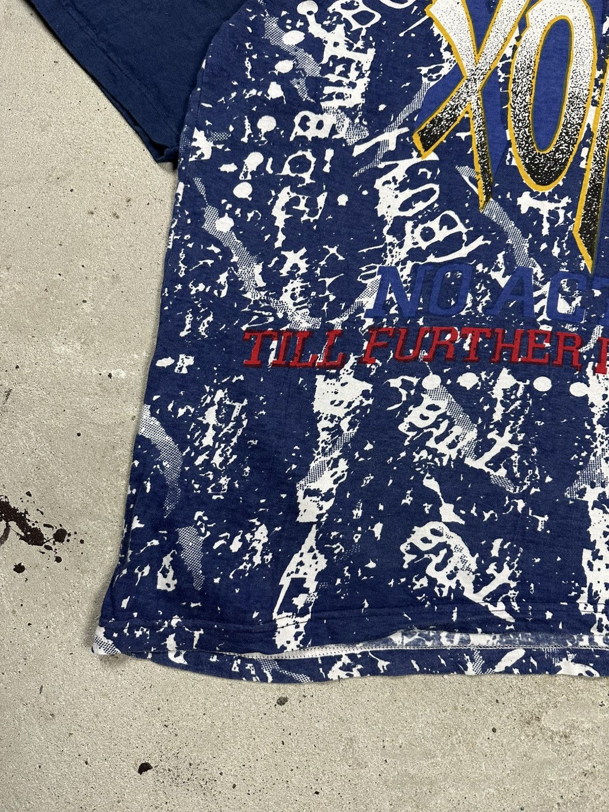 Rap Tees Vintage 90s Xonyx All Over Print Rap Hip Hop Tee Oversize Size US XXL / EU 58 / 5 - 3 Thumbnail