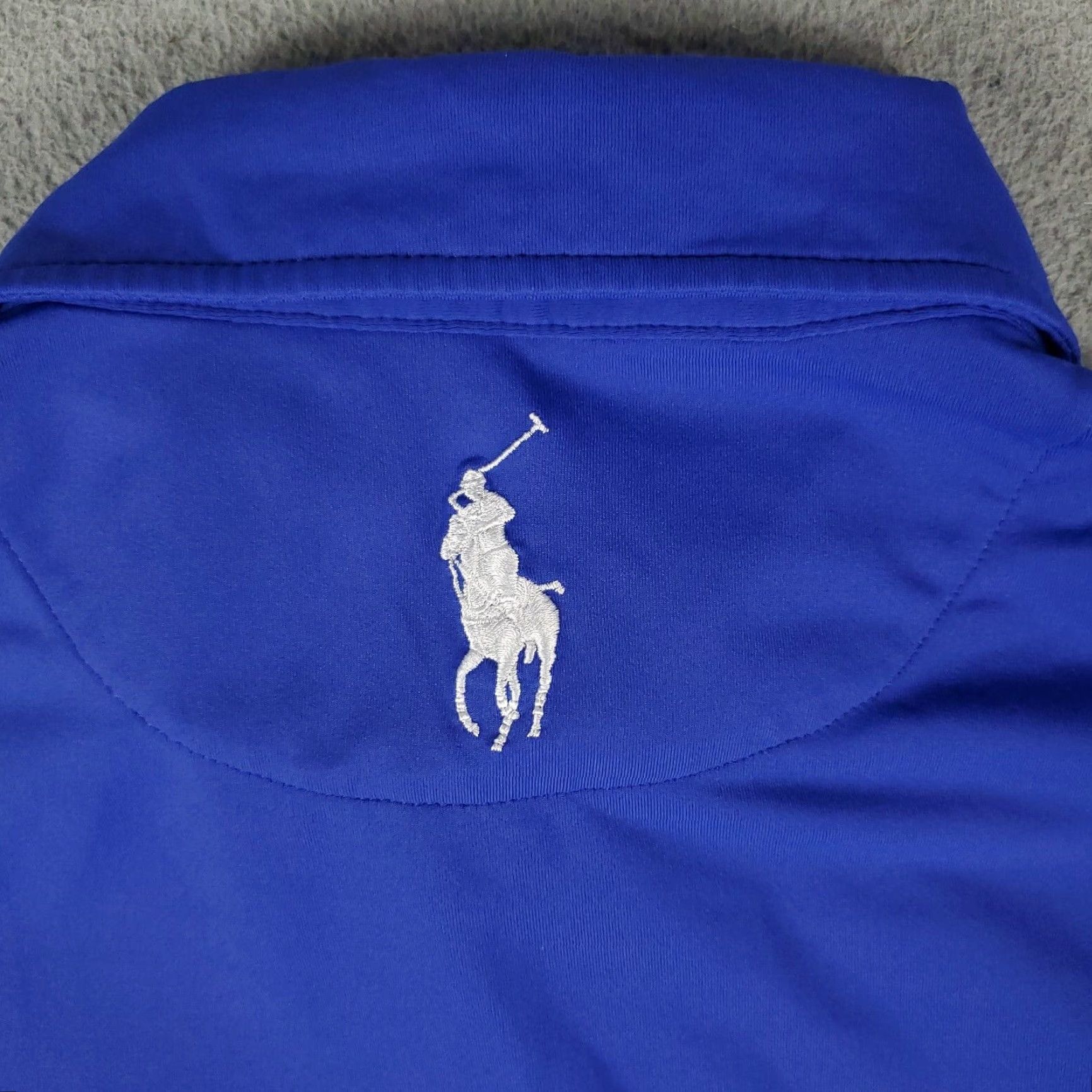 Ralph Lauren Ralph Lauren Polo Shirt Womens L Blue Polo Shirts Blue PGA Kemper Lakes Pony Short Sleeve Polo Woman Large Casual Classic Preppy Size L / US 10 / IT 46 - 5 Thumbnail