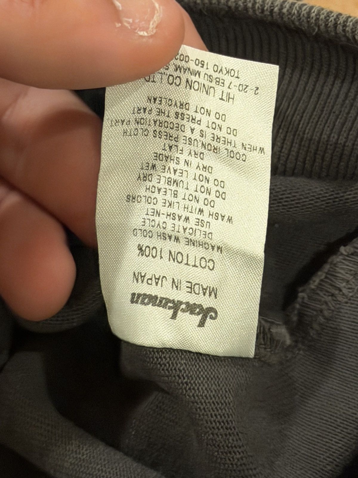 Jackman Faded Black Jackman Tanabe Meriyasu heavy japanese tee Size US L / EU 52-54 / 3 - 5 Thumbnail