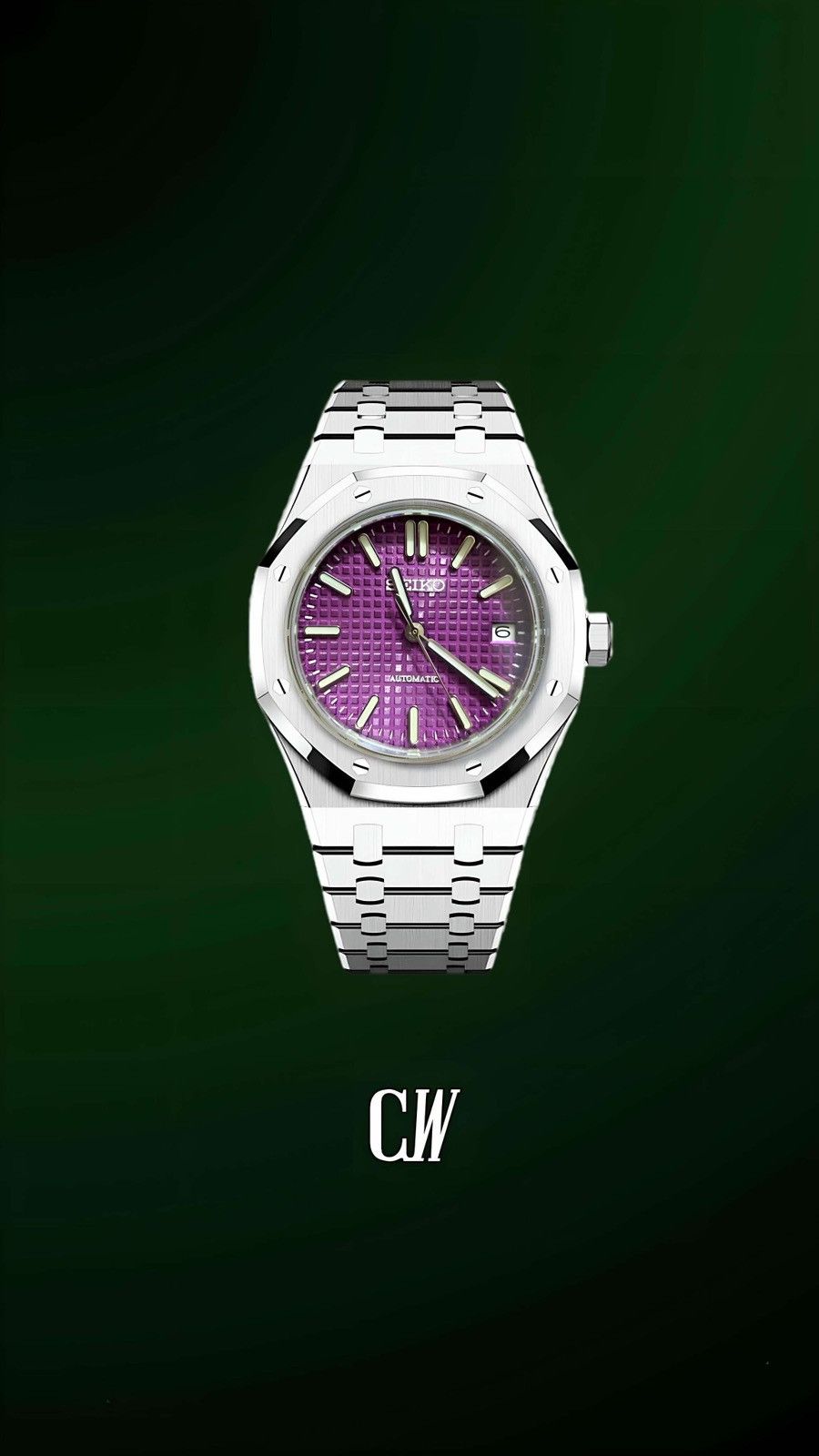 Luxury × Seiko Seikoak mod “royal-seikoak’ automatic watch | Grailed