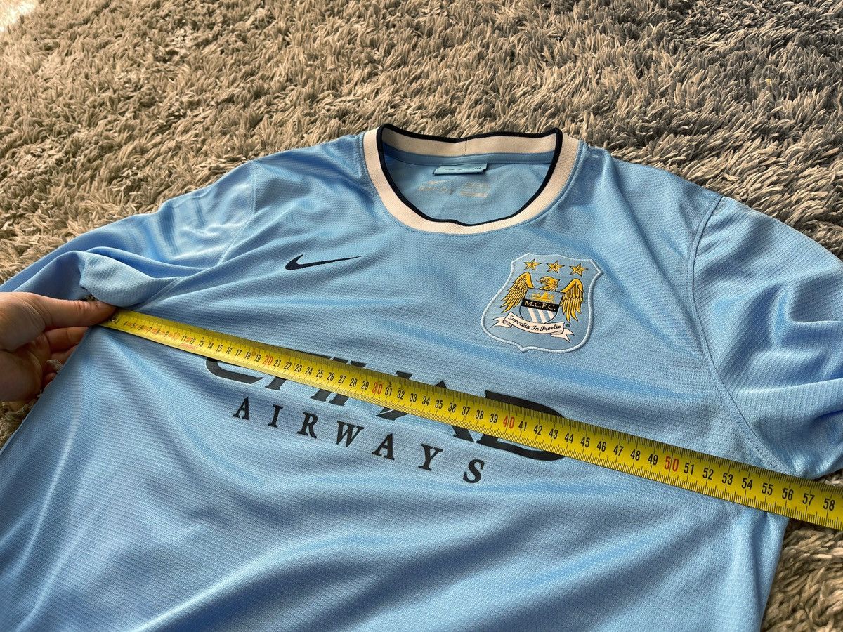 Nike Manchester City 2013 2014 Home Shirt Jersey Nike Long Sleeve Size US L / EU 52-54 / 3 - 13 Thumbnail