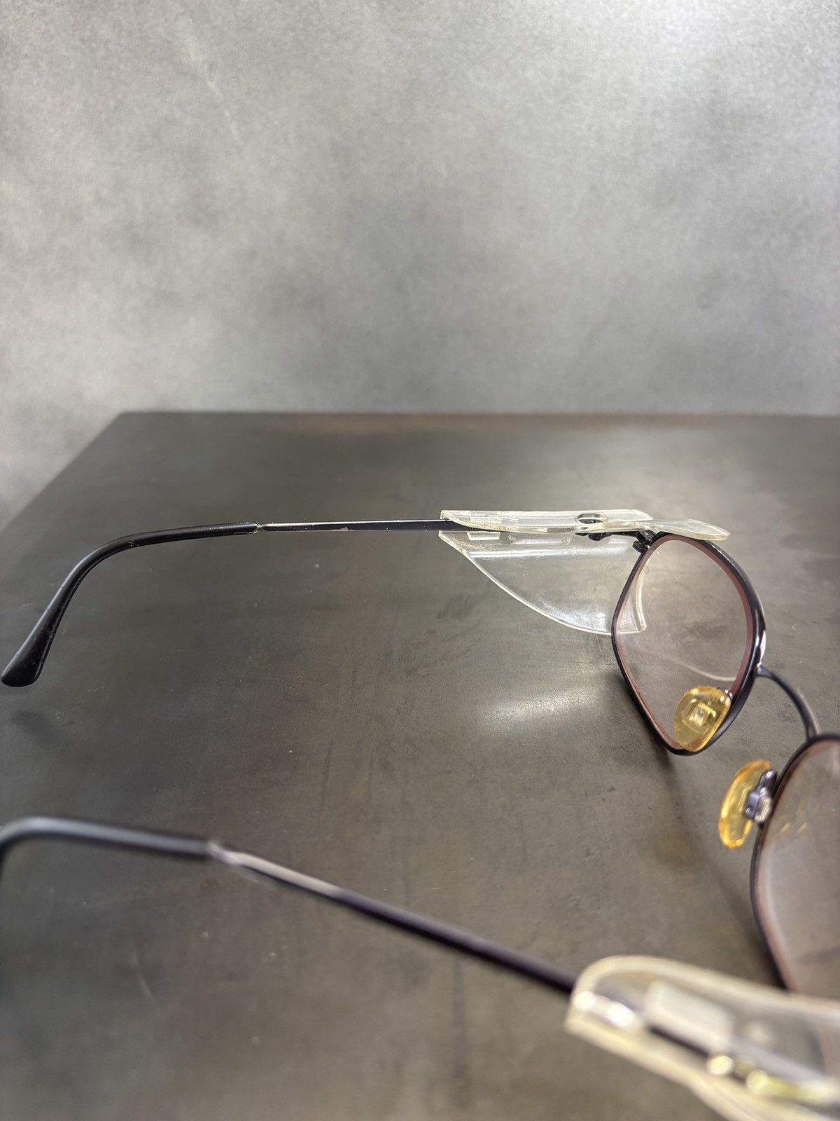 Vintage 1990s Safety Glasses Vintage Frames Side Lense Shield Protec Size ONE SIZE - 13 Thumbnail