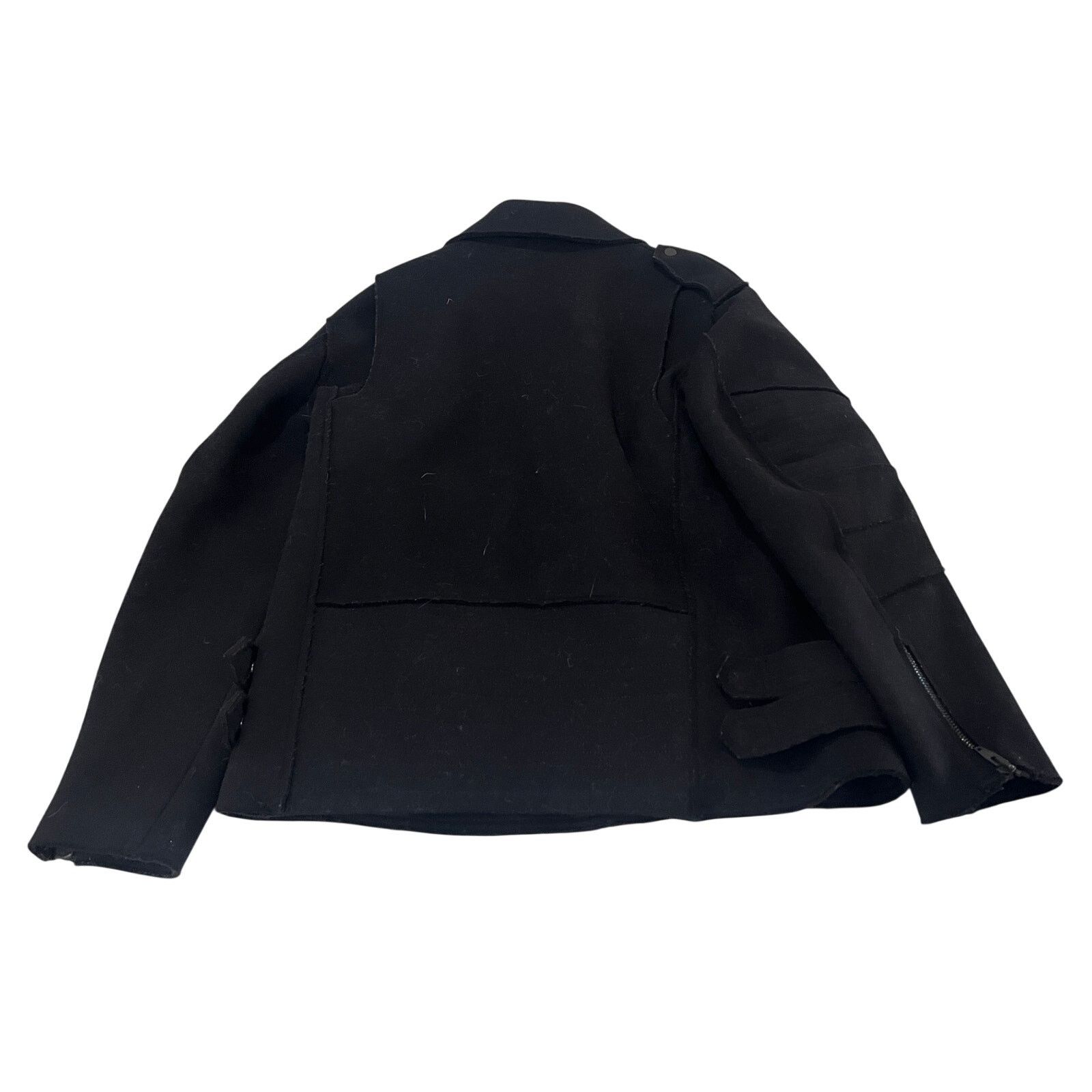 Alexander Wang × H&M *R50 ALEXANDER WANG x H&M Women's Wool Biker Jacket Size 8 Size M / US 6-8 / IT 42-44 - 2 Thumbnail