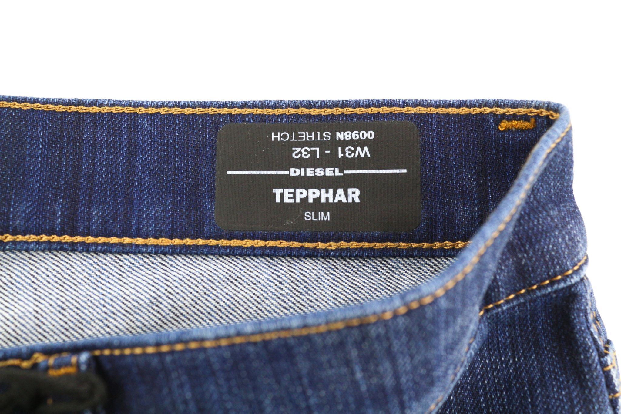 Diesel TEPPHAR 0098N W31/L32 Slim Ripped Blue Jeans 40195 Size US 31 - 6 Thumbnail