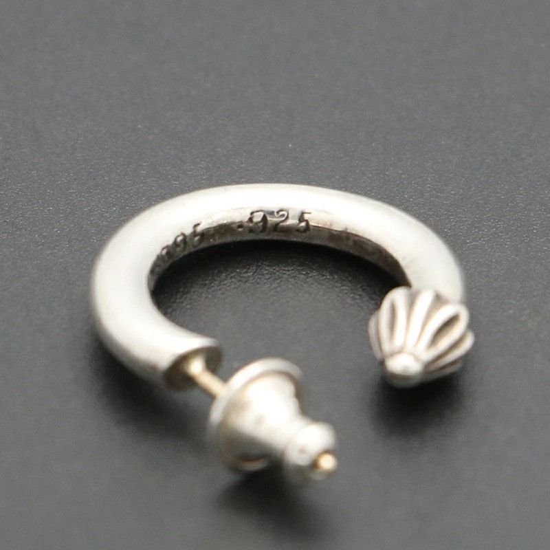 Chrome Hearts Chrome Hearts Plain Hoop Earring Size ONE SIZE - 6 Thumbnail