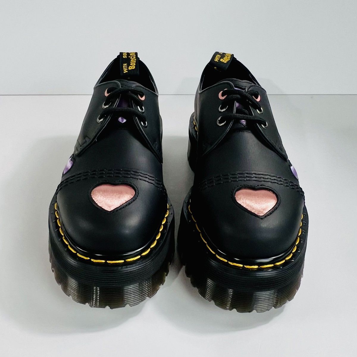 Dr. Martens Dr. Martens 1461 Quad Hearts Oxford Platform Size 7 Size US 7 / IT 37 - 4 Thumbnail