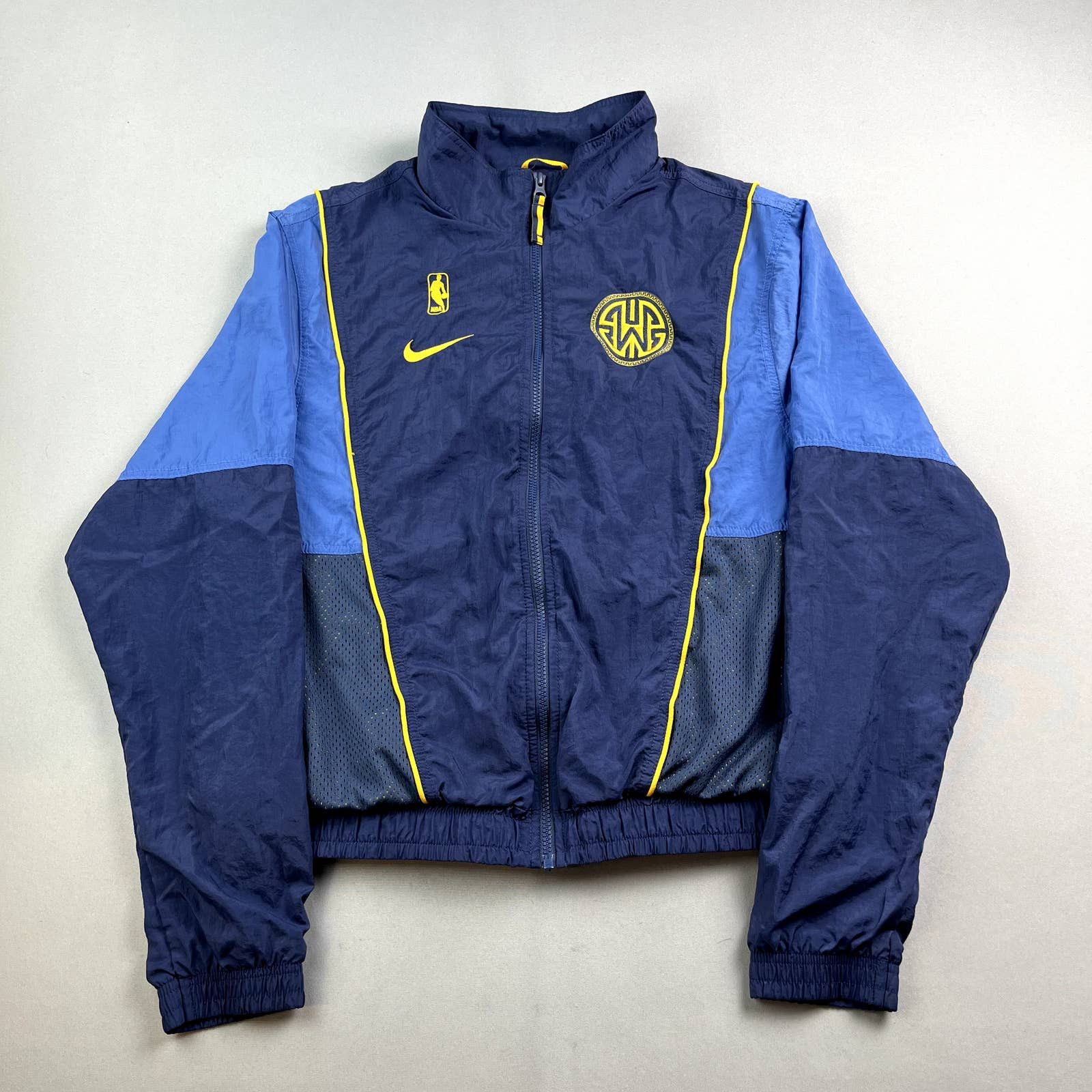 Nike Golden State Warriors Jacket Medium NBA Chinese Track