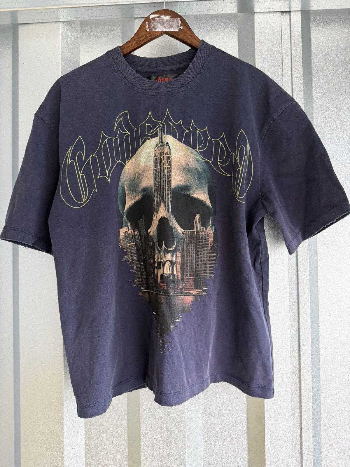 Godspeed Godspeed Skyline T-shirt Navy Size US S / EU 44-46 / 1 - 1 Thumbnail